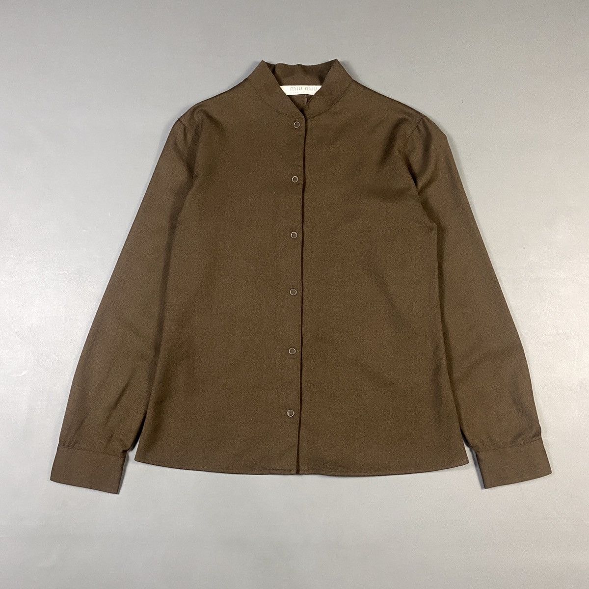 Miu Miu × Prada Miu Miu - Prada Era - Wool - Stand Collar Size S / US 4 / IT 40 - 1 Thumbnail