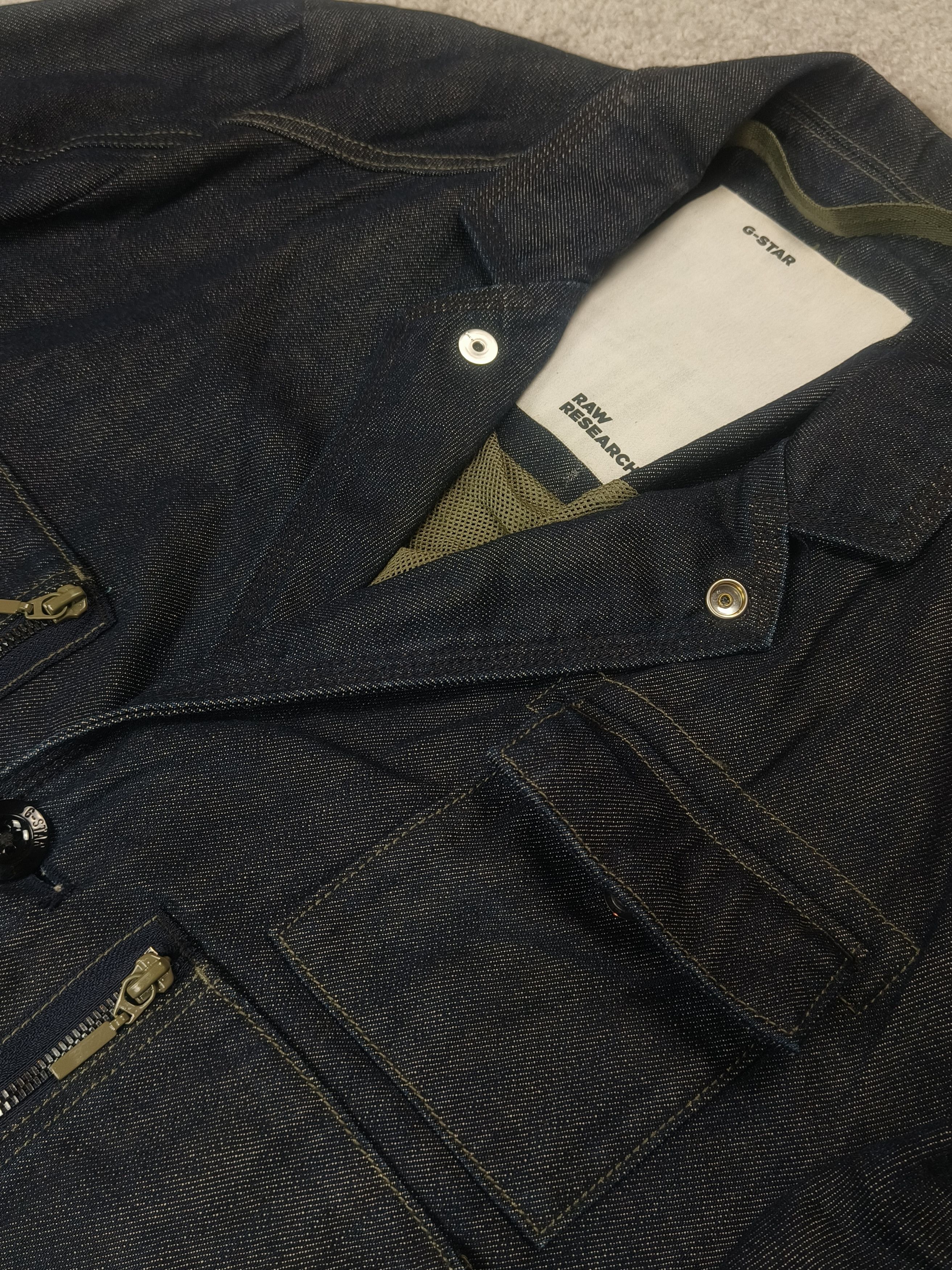 G-Star G-STAR Raw Research GSRR Hito Denim Multi Pocket Coat Jacket Size US L / EU 52-54 / 3 - 2 Thumbnail