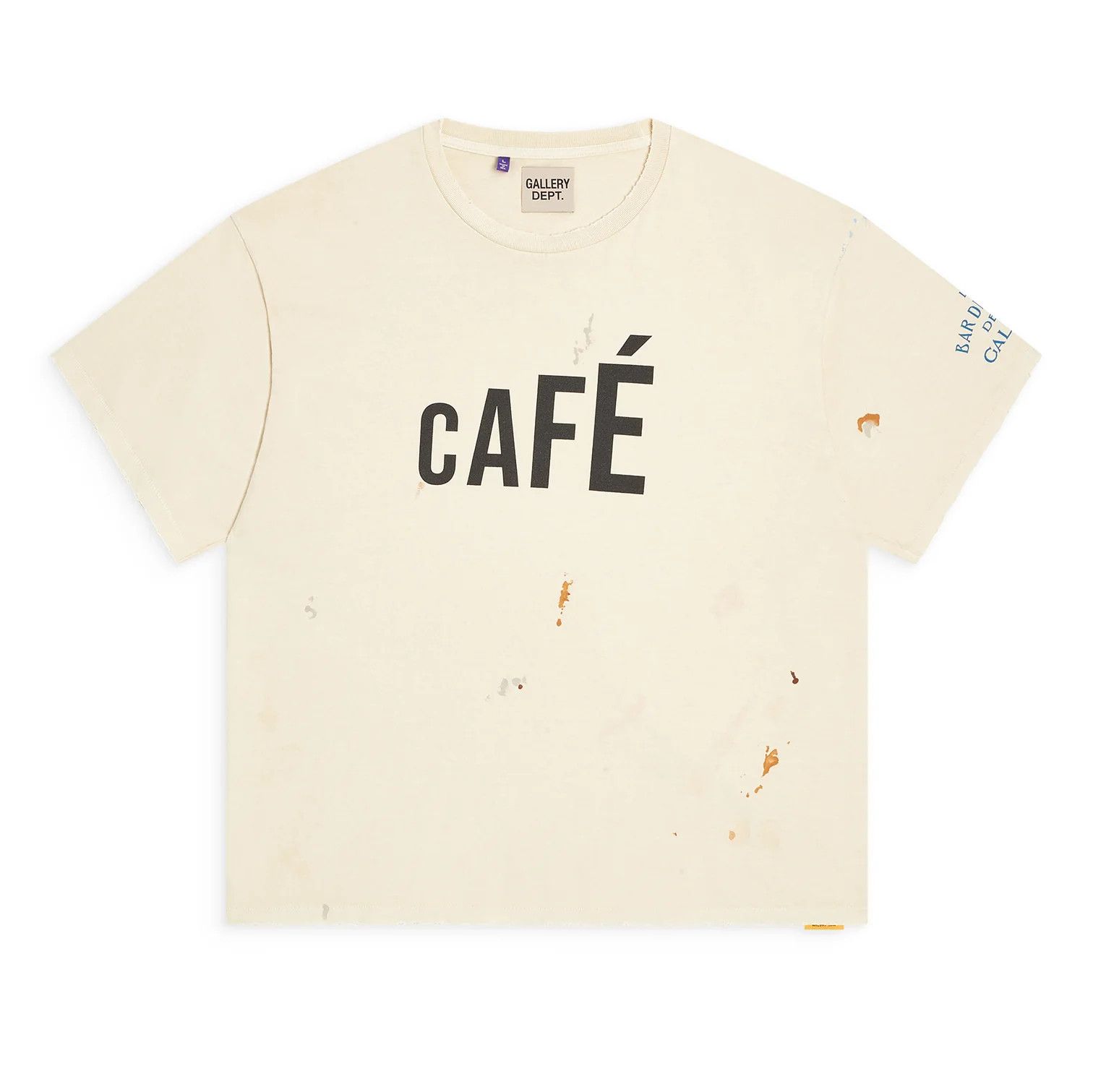 Gallery Dept. Gallery Dept Cafe Bistro Paint Splatter T-shirt - Size M Size US M / EU 48-50 / 2 - 1 Thumbnail