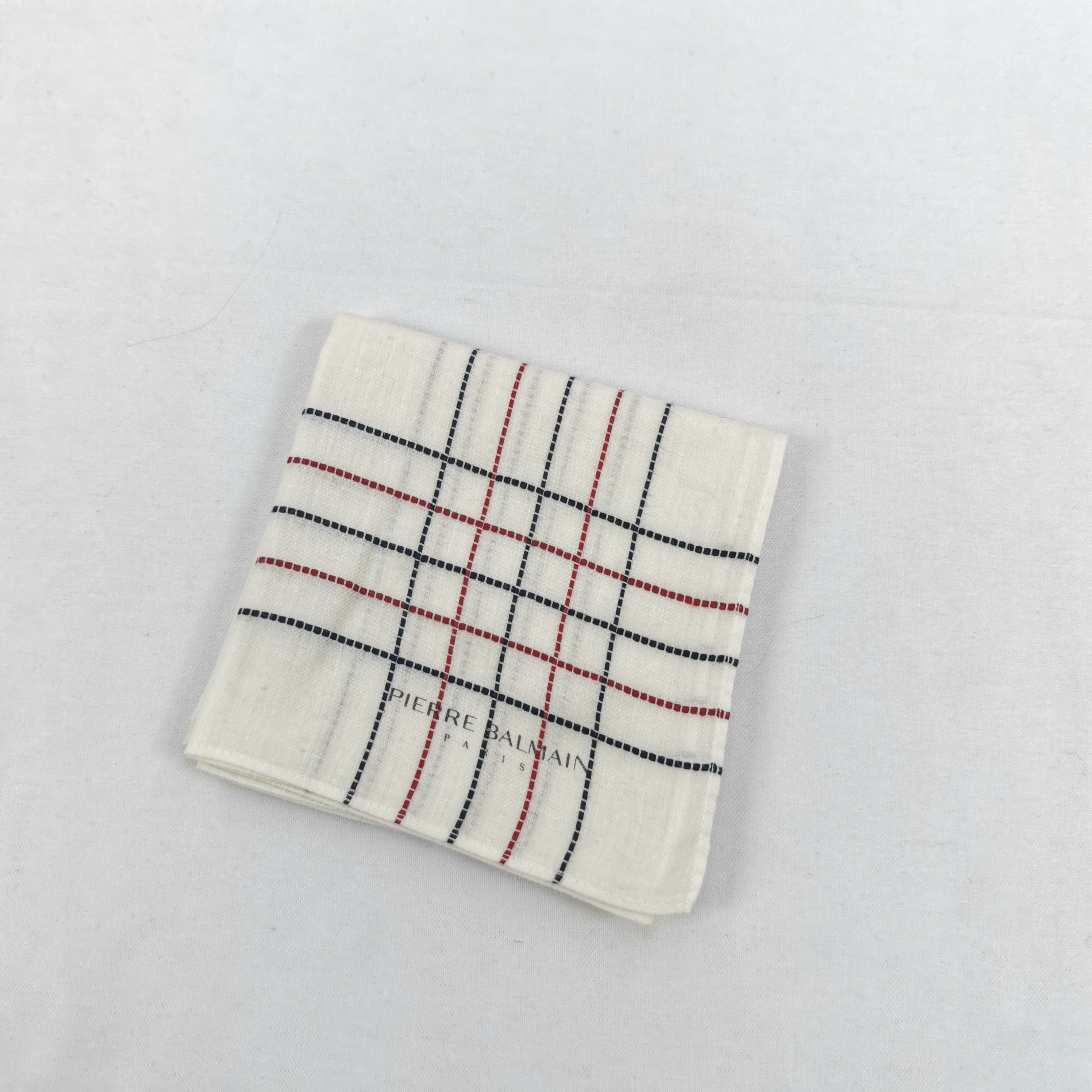 Japanese Brand Vintage Pierre Balmain Handkerchief Neckerchief Bandana. Size ONE SIZE - 4 Thumbnail