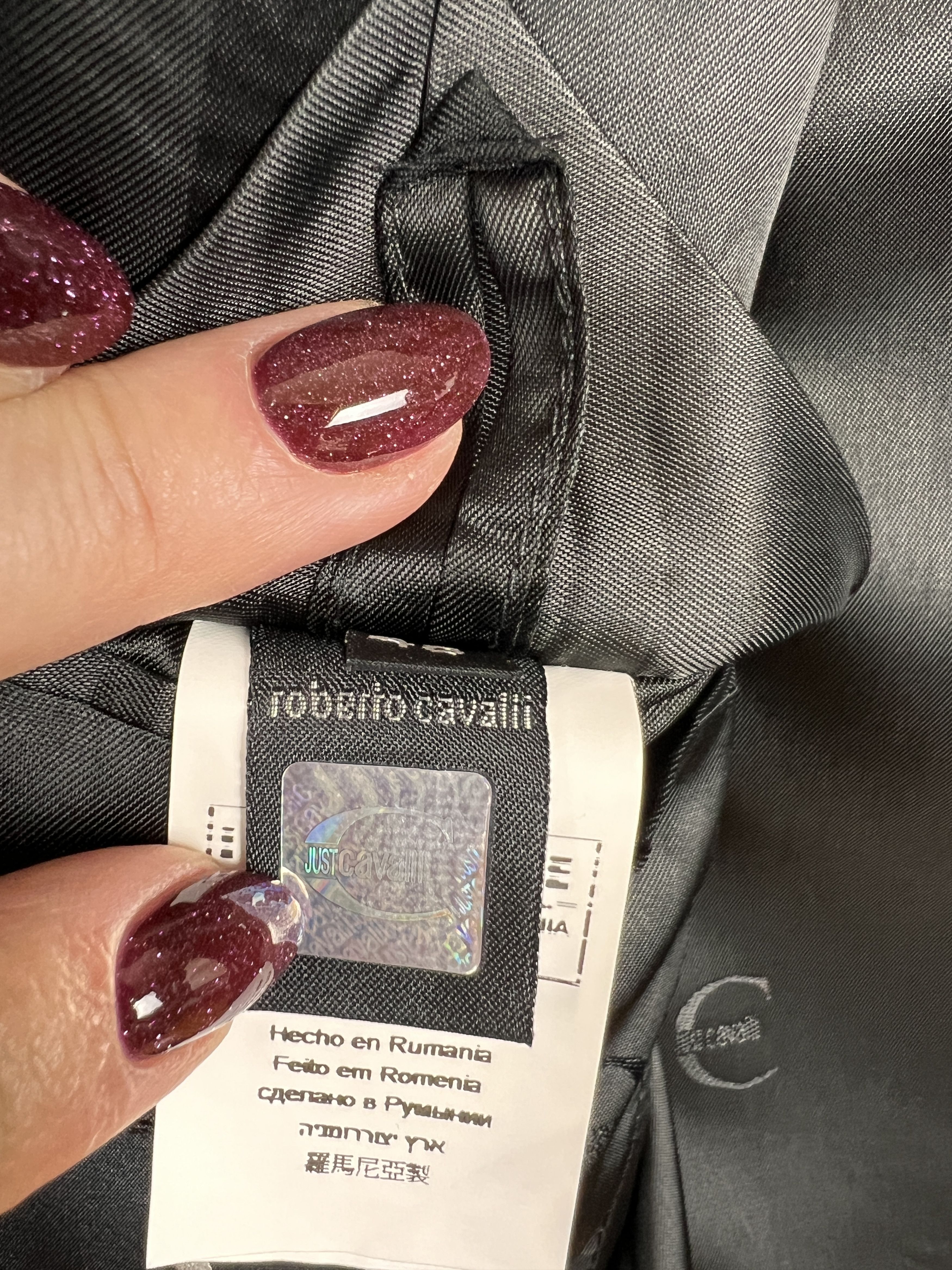 Just Cavalli Just Cavalli Men’s Blazer Jacket, size 44 Size 44R - 10 Thumbnail