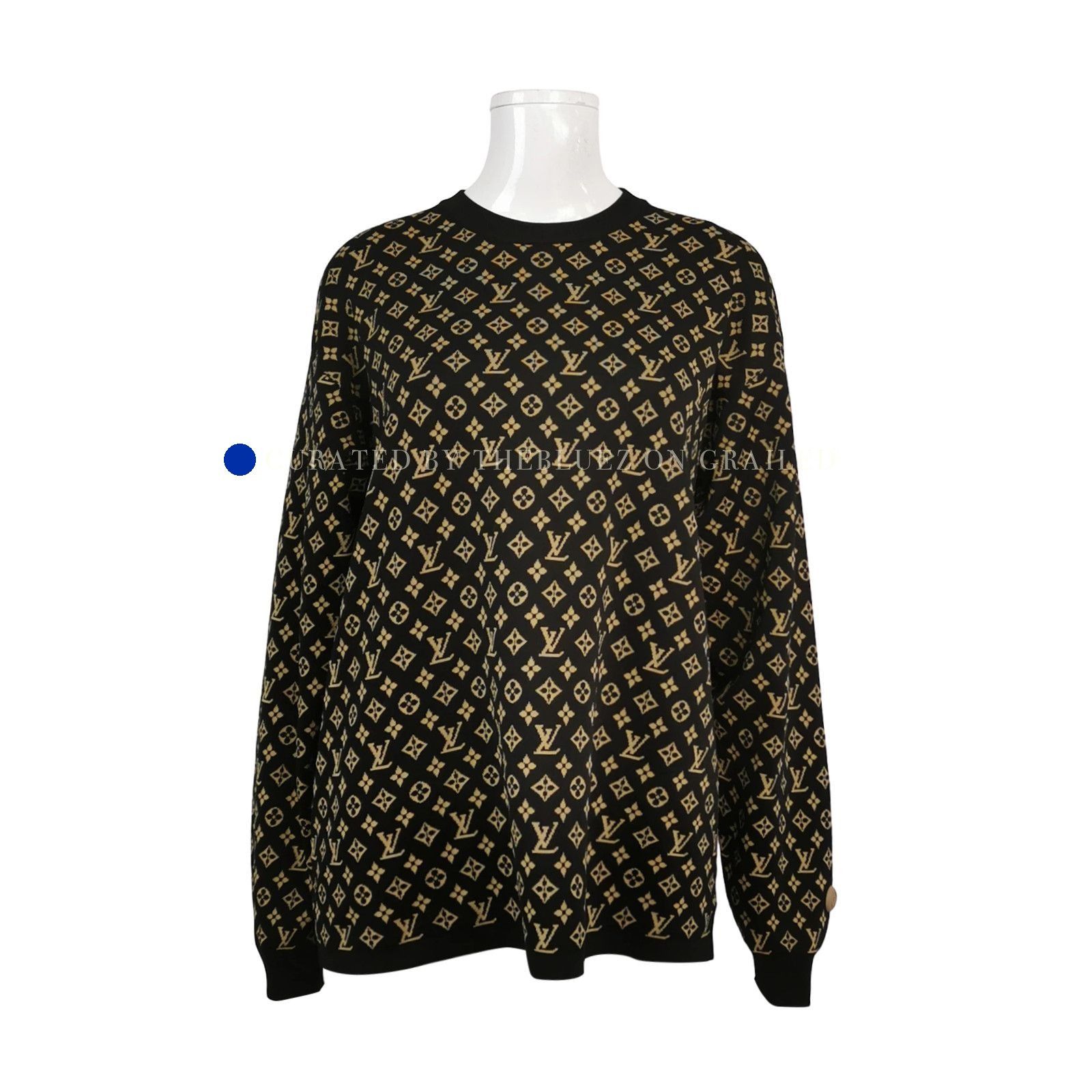 Louis Vuitton Monogram Crewneck Sweater in Multi Size US XS / EU 42 / 0 - 1 Thumbnail