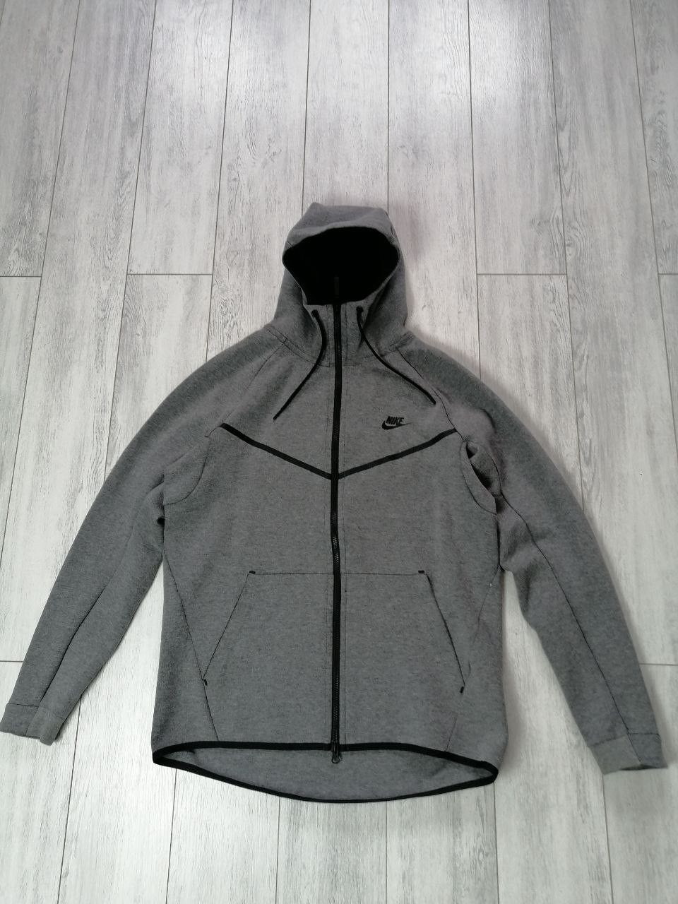 Nike Grey Nike Tech Fleece Hoodie Size L Size US L / EU 52-54 / 3 - 1 Thumbnail