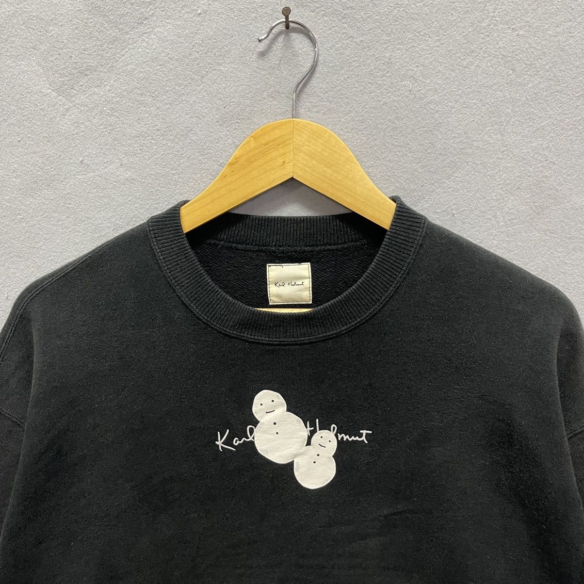 Karl Helmut Vintage Karl Helmut Double Face Embroidery Sweatshirt Size US M / EU 48-50 / 2 - 2 Thumbnail