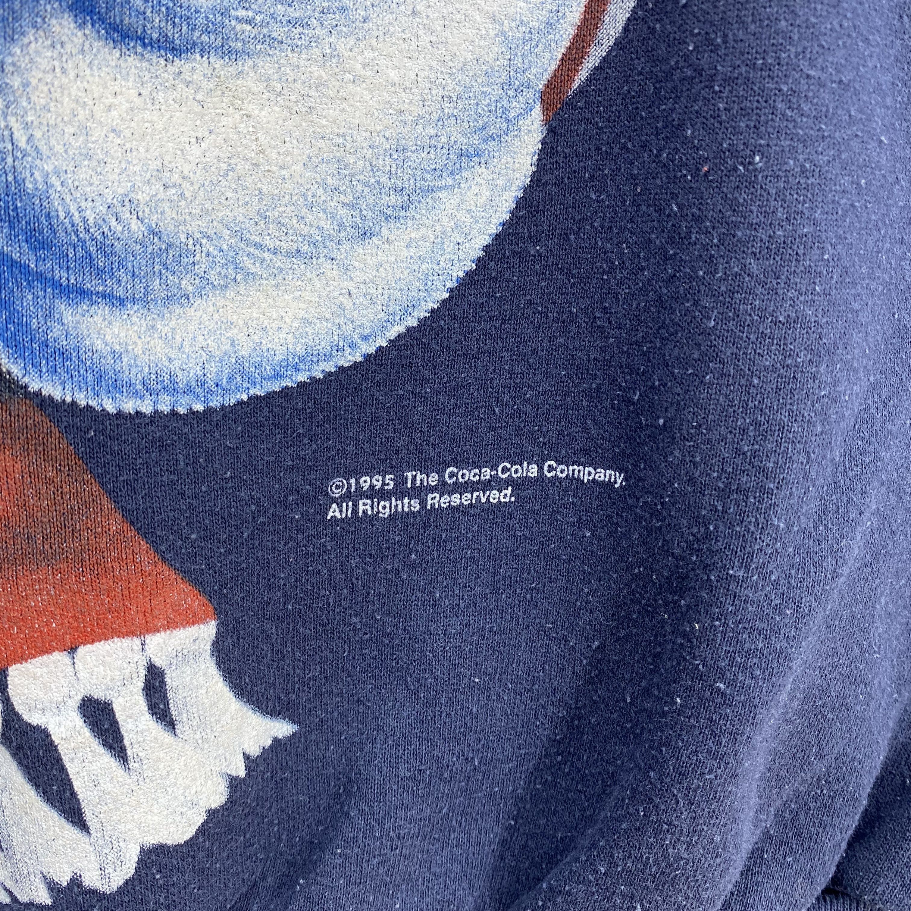 Coca Cola Vintage 90s Coca-Cola Sweatshirt Polar Bear Jumper Coke USA Size US M / EU 48-50 / 2 - 4 Thumbnail