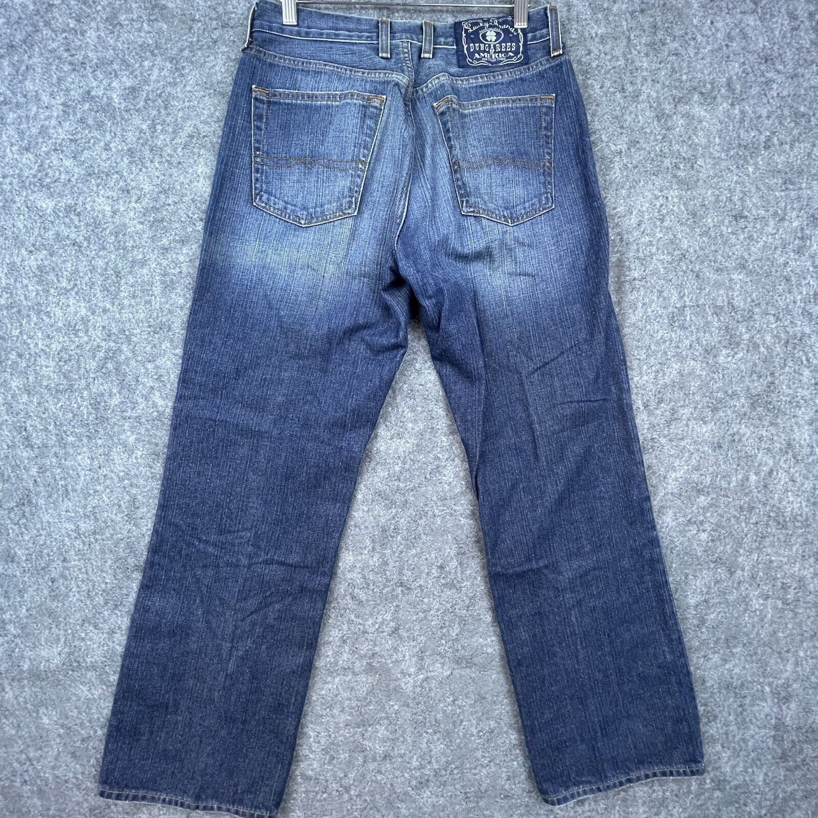 Lucky Brand Lucky Brand Dungarees Mens 30 Classic Short Straight Wide Size US 30 / EU 46 - 2 Thumbnail