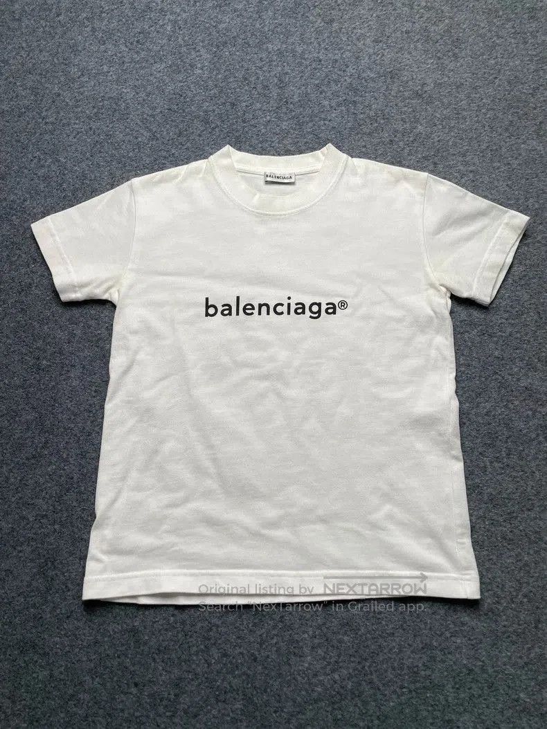 Balenciaga Balenciaga Logo Short Sleeve T-shirt XS. Size US XS / EU 42 / 0 - 1 Thumbnail