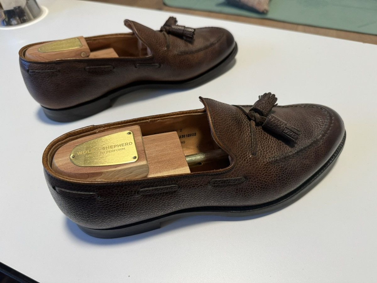 Crockett & Jones Leather Tassel Loafer Size US 10 / EU 43 - 3 Thumbnail