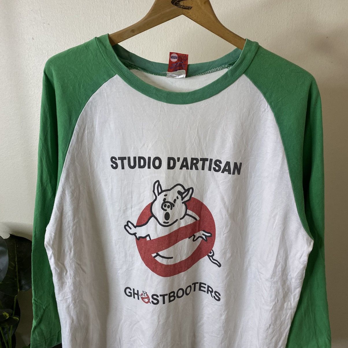 GhostBooters Parody Ghosbusters Raglan T Shirt