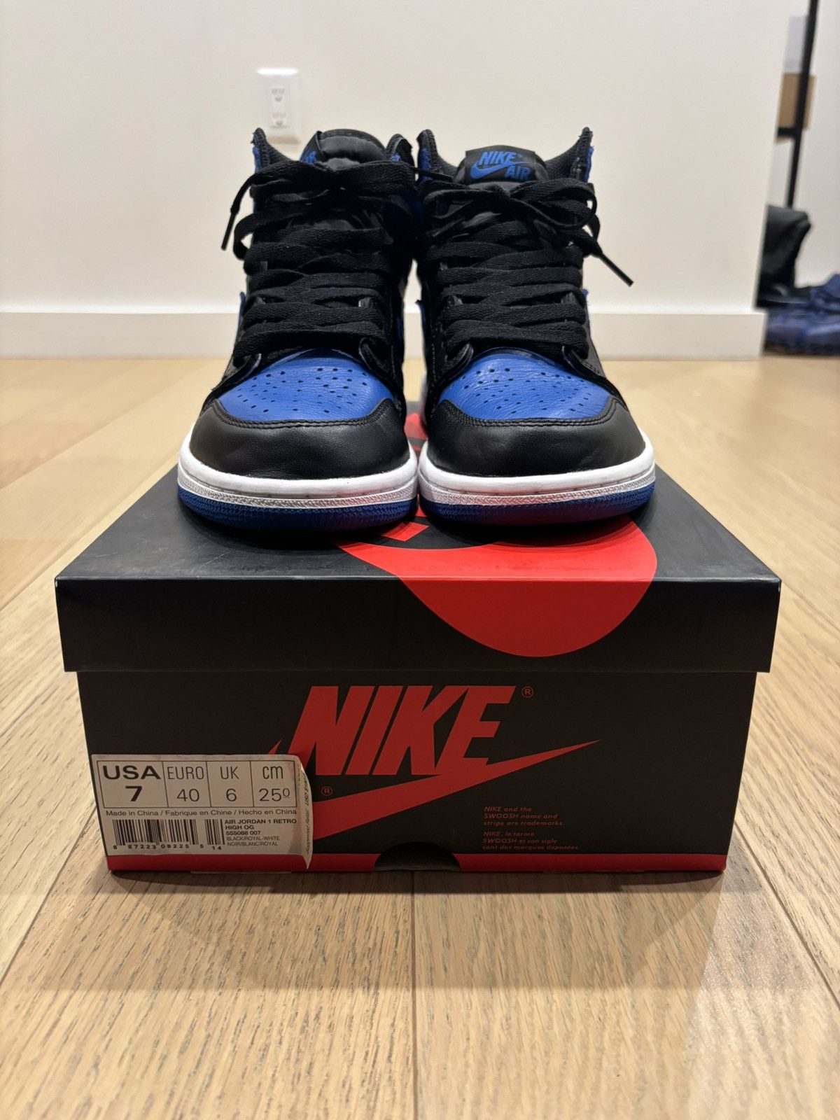 Air Jordan 1 Retro High OG Royal 2016