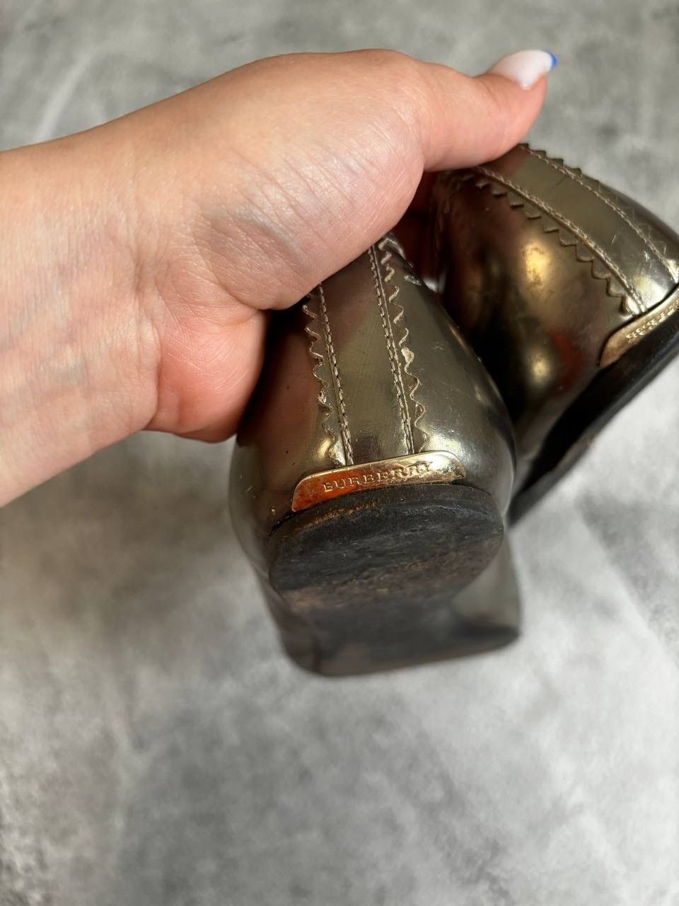 Burberry × Vintage Burberry vintage ballet shoes Size US 8 / IT 38 - 9 Thumbnail