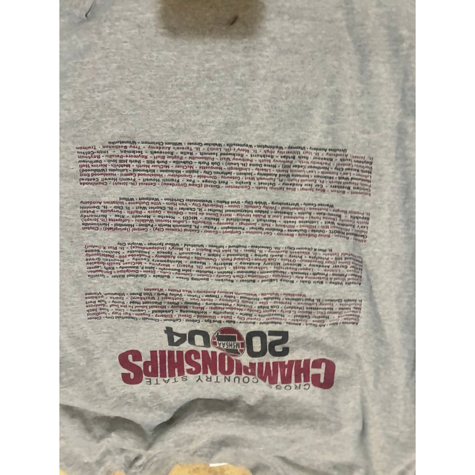 Other Vintage 2004 Missouri Cross Country State Champ LS Shirt XL Size US XL / EU 56 / 4 - 3 Thumbnail