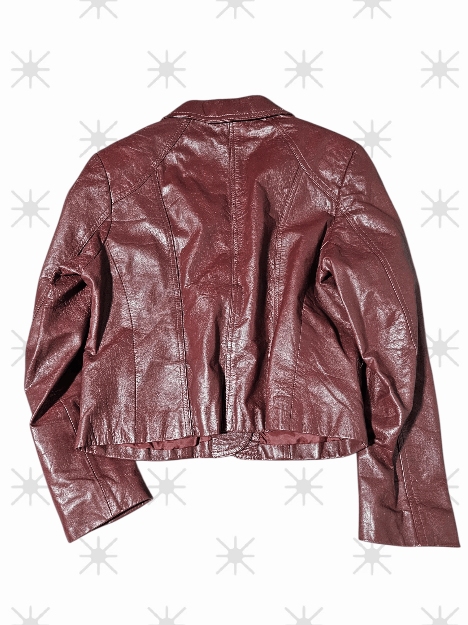 Paradise VTG 70s Paradise Leather Jacket Cafe Racer Biker L 13/14 Size L / US 10 / IT 46 - 4 Thumbnail