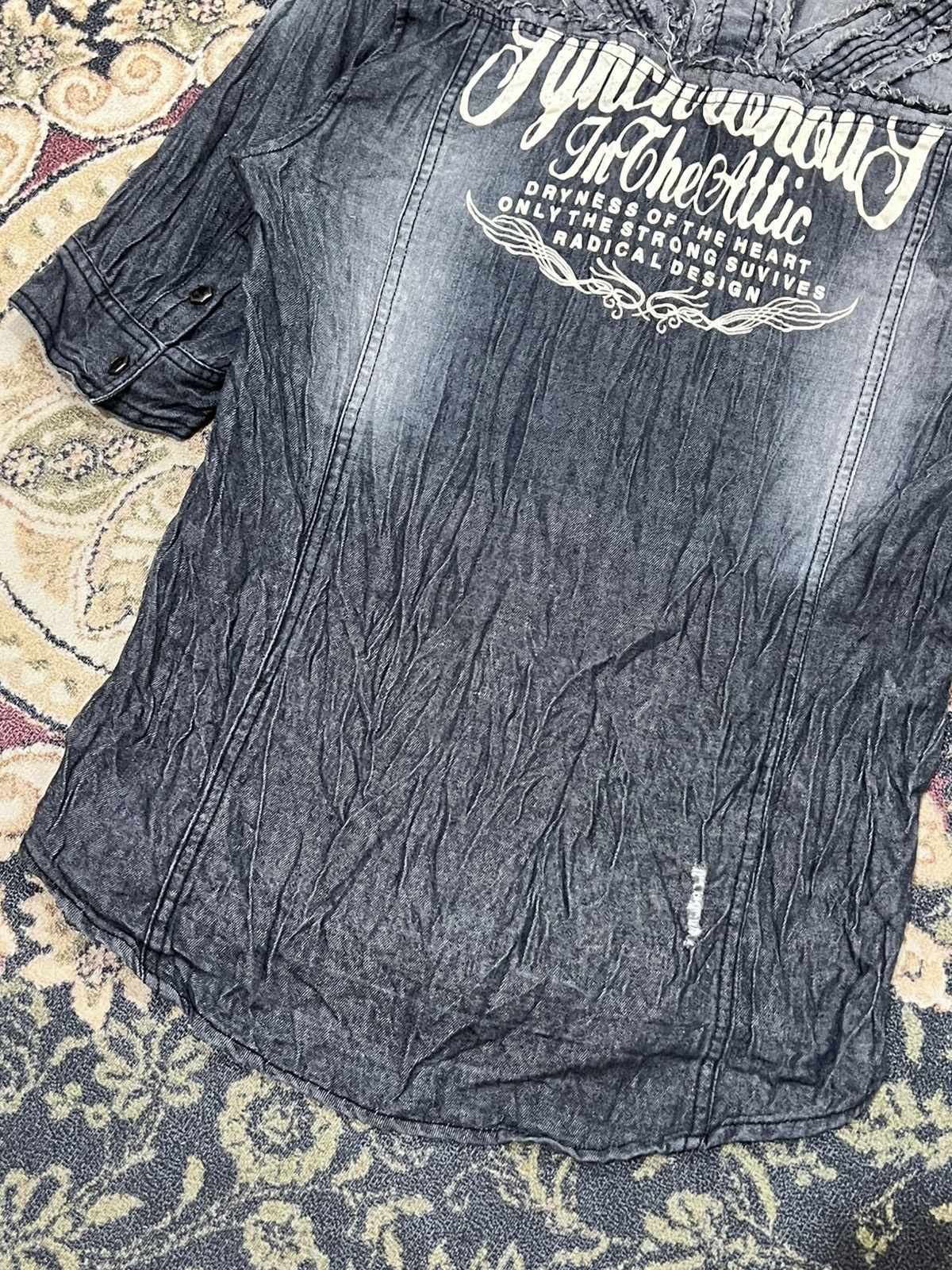 In The Attic In The Attic Synchronous Denim Button Shirt Size US S / EU 44-46 / 1 - 10 Thumbnail