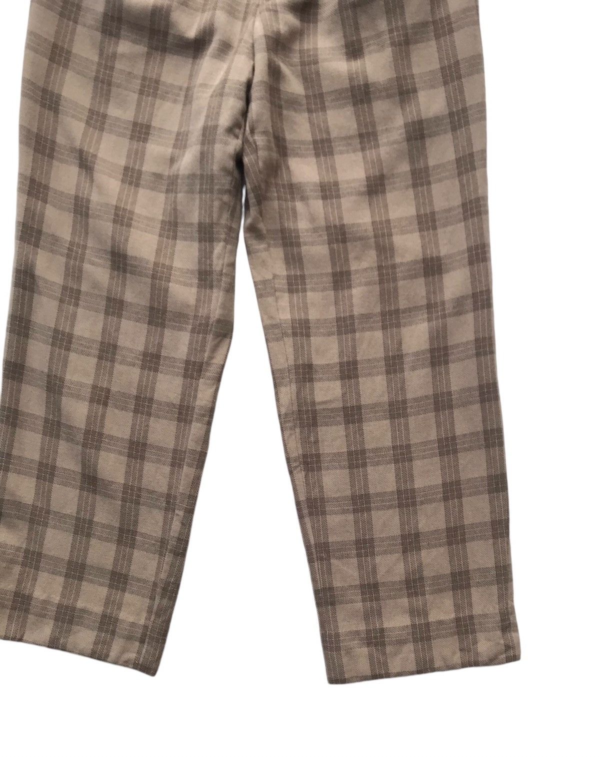 Christian Dior Monsieur × Vintage Vintage 90s Christian Dior Monsieur Plaid Checked Trouser Size US 30 / EU 46 - 5 Thumbnail