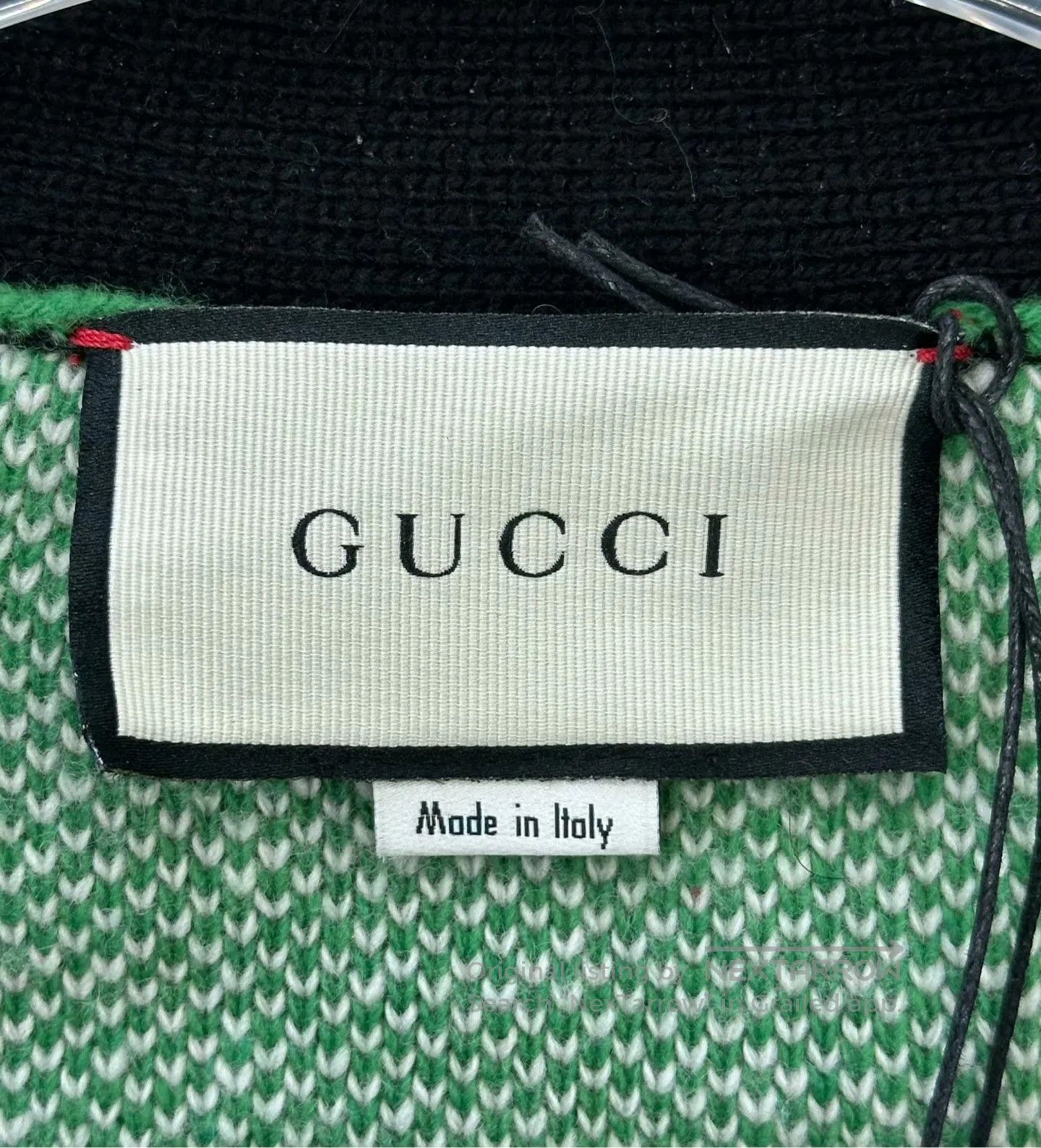 Gucci Guicci Classic Striped Animal Full-Print Knit Open Cardiga Size US S / EU 44-46 / 1 - 3 Thumbnail