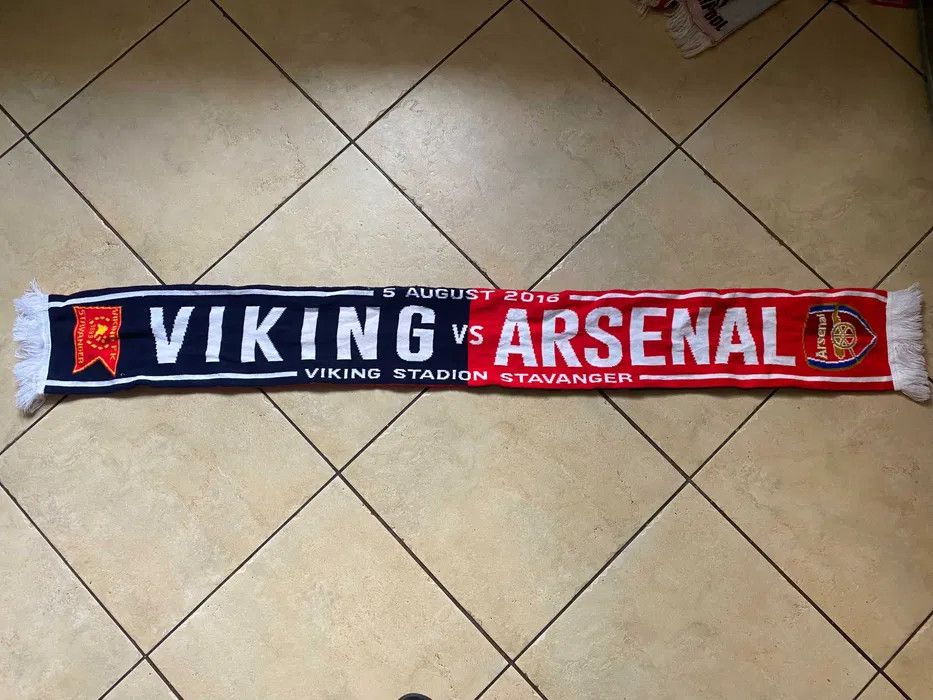 Other Rsre Football Scarf - ARSENAL LONDON & VIKING STAVANGER Size ONE SIZE - 3 Thumbnail