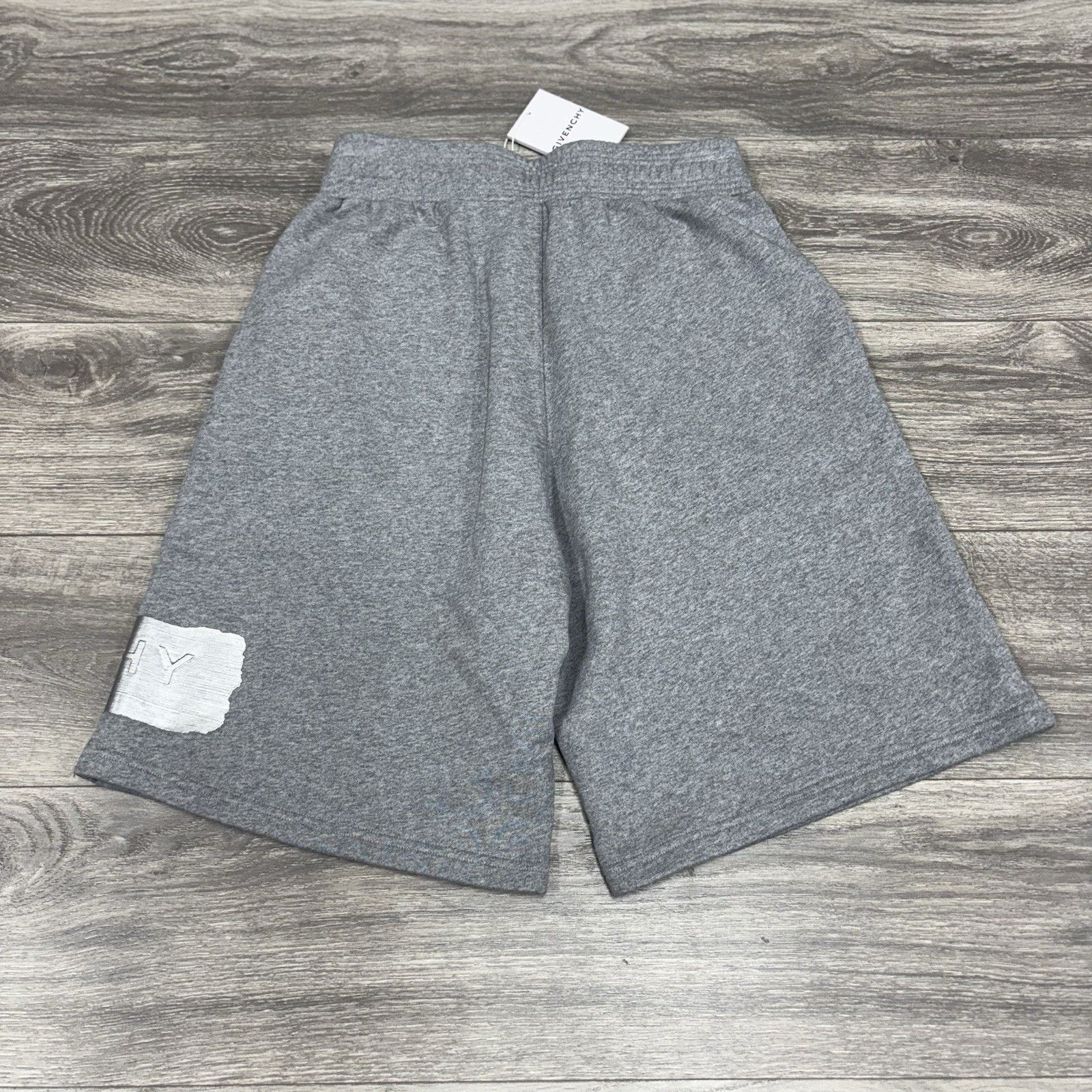 Givenchy Givenchy Latex Band Shorts ' Light Grey Melange ' | NEW! Size US 34 / EU 50 - 8 Thumbnail