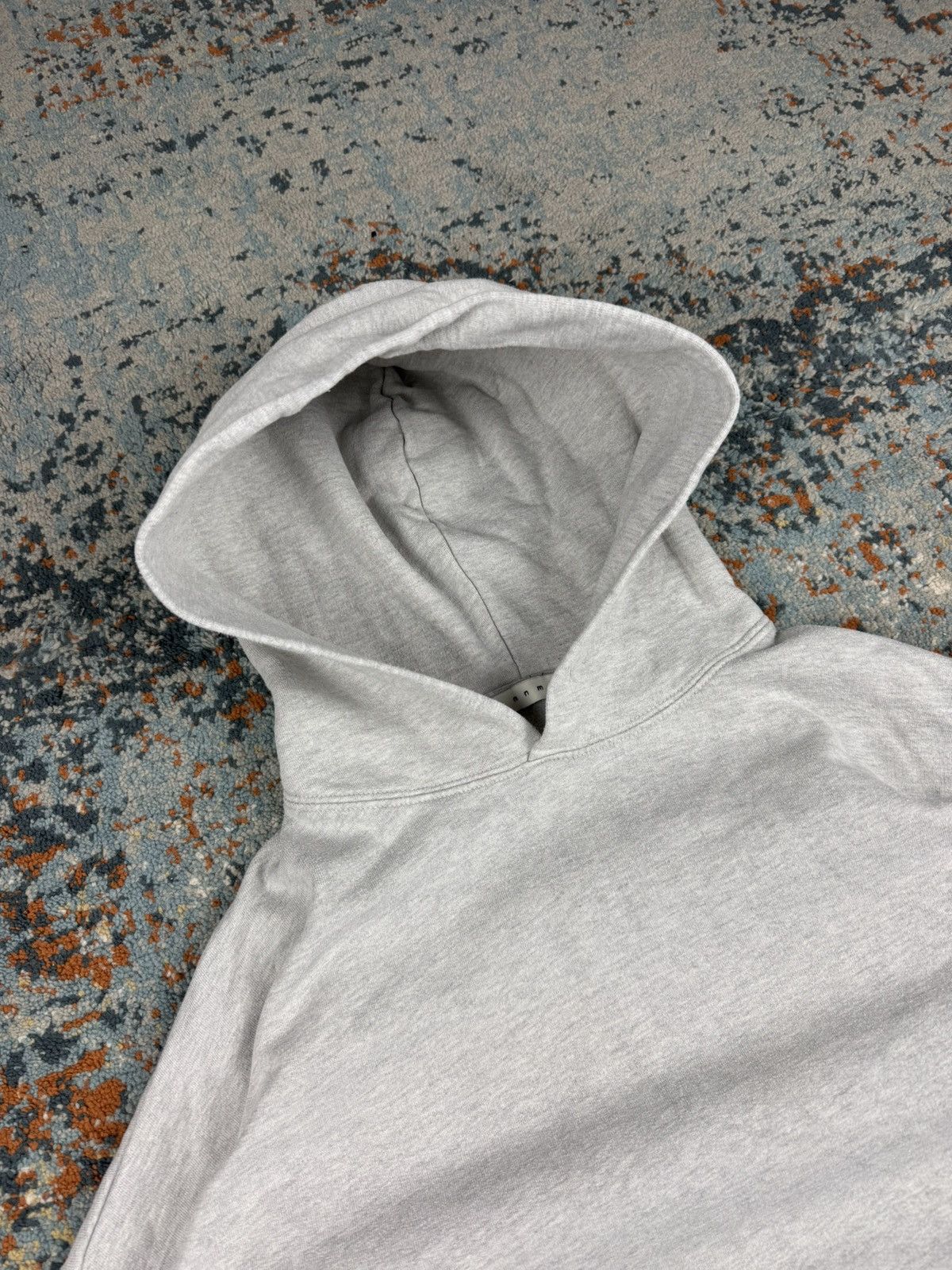 MNML MNML melange heather grey boxy baggy basic essential hoodie Size US M / EU 48-50 / 2 - 7 Thumbnail