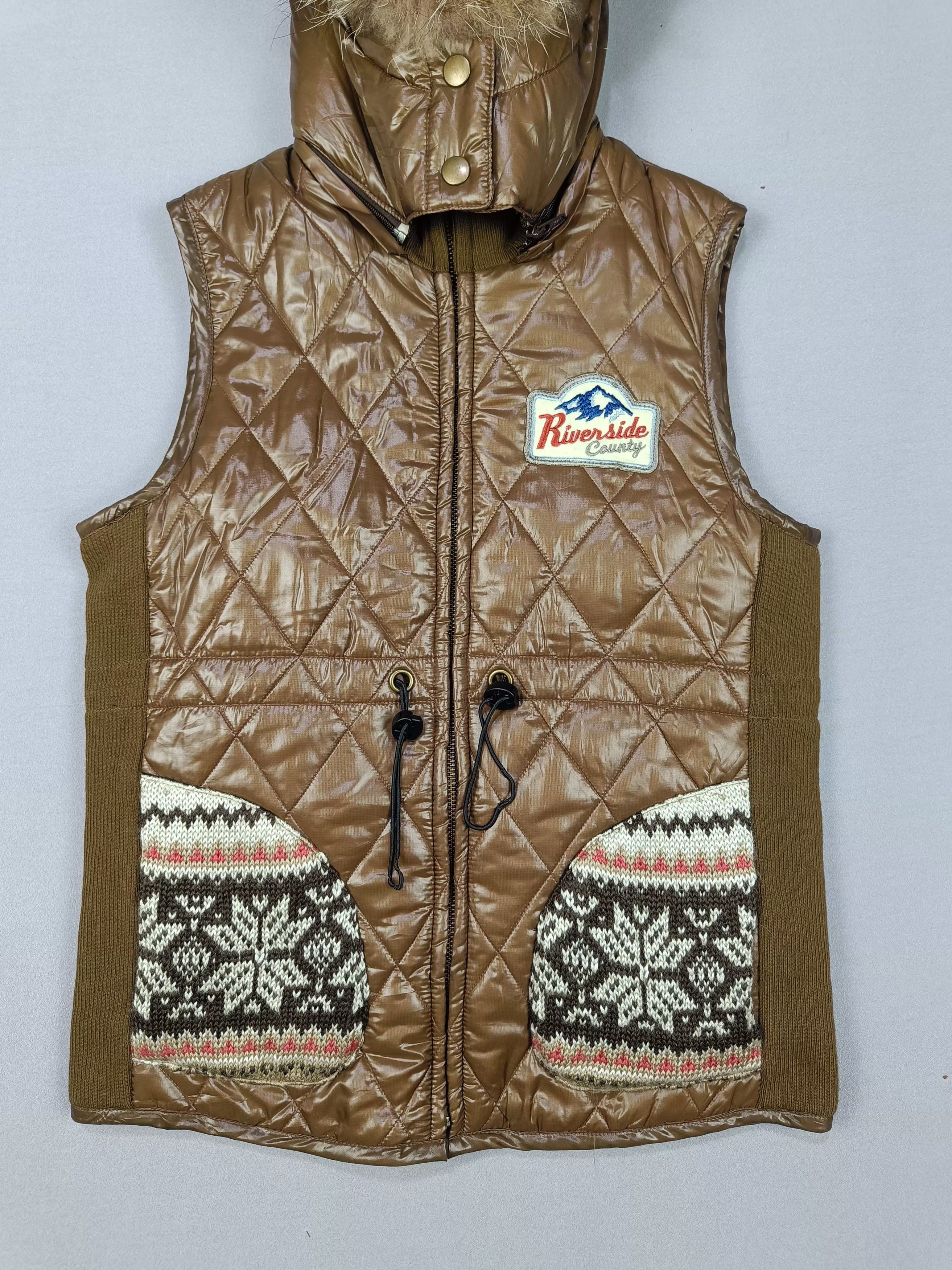 Japanese Brand KRIFF MAYER PUFFER DOWN FUR HOODIES Size M / US 6-8 / IT 42-44 - 3 Thumbnail