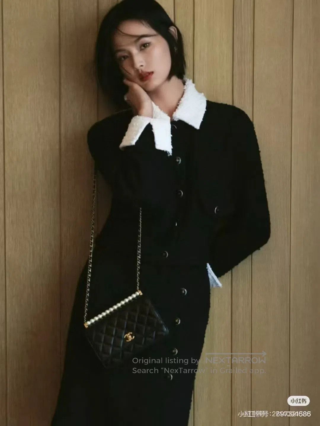 Chanel Chanel Black White Tweed Short Jacket. Size S / US 4 / IT 40 - 7 Thumbnail