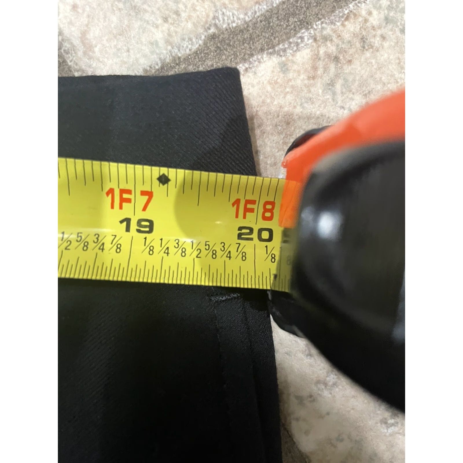 Vintage NWT Daniel Cremiuix Polyester Blend Black Work/Dress Pants Mens Size 40x32 - Dress Pants, Polyester Blend, Black, Men, 40/32, 19.5" Inseam Size US 40 / EU 56 - 8 Thumbnail