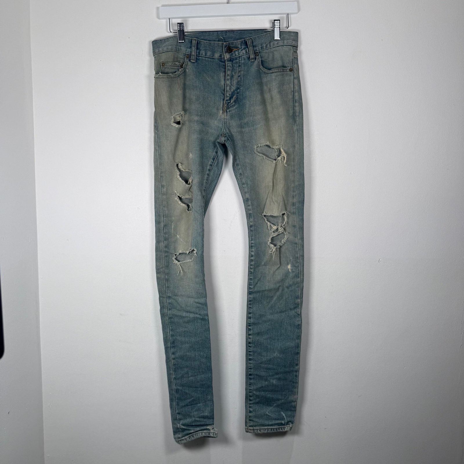 Saint Laurent Paris Saint Laurent FW2013 Chain Jeans Denim