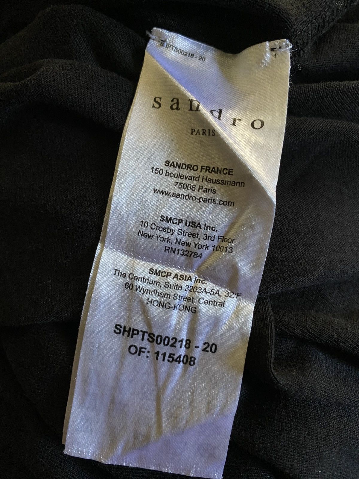 Sandro × Vintage Sandro vintage t shirt S M Size US M / EU 48-50 / 2 - 4 Thumbnail