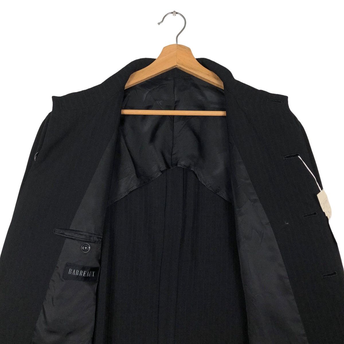 Issey Miyake 🔥Vintage Chore Work Jacket Barreaux Japan Made Rich Black Size US M / EU 48-50 / 2 - 14 Thumbnail