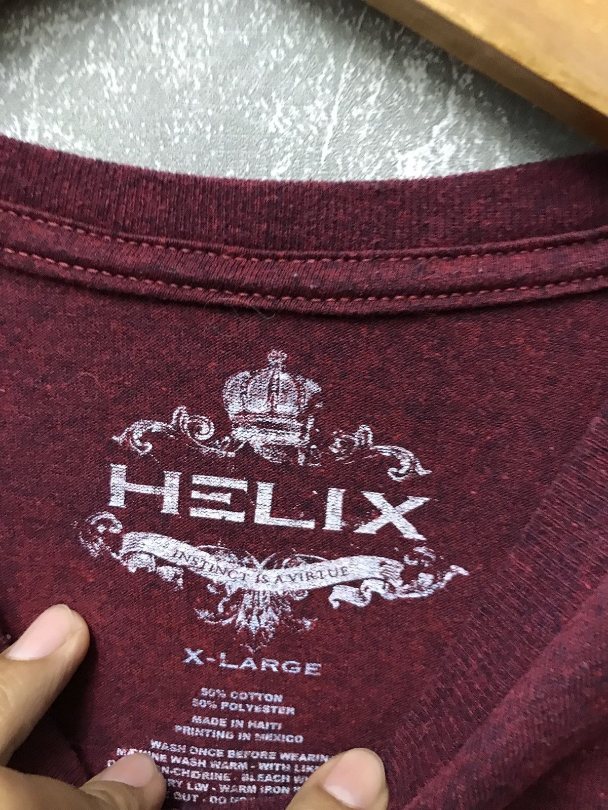 Affliction × Helix × Southpole Helix Affliction Skull Y2K Graphic Tee Size US XL / EU 56 / 4 - 5 Thumbnail