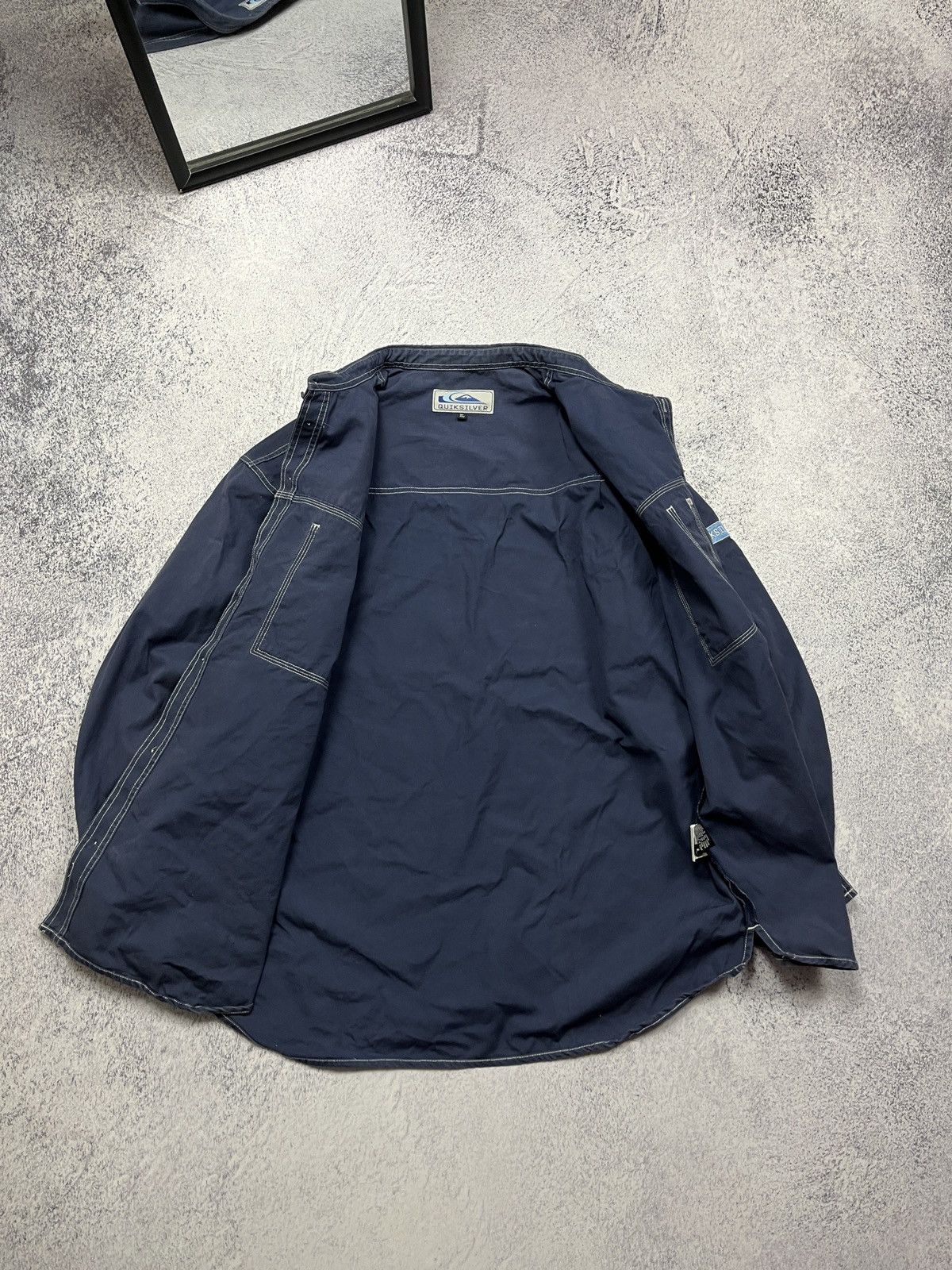 Quicksilver Vintage 90’s Quicksilver Button Up Work Jacket Rare Size US XL / EU 56 / 4 - 16 Thumbnail