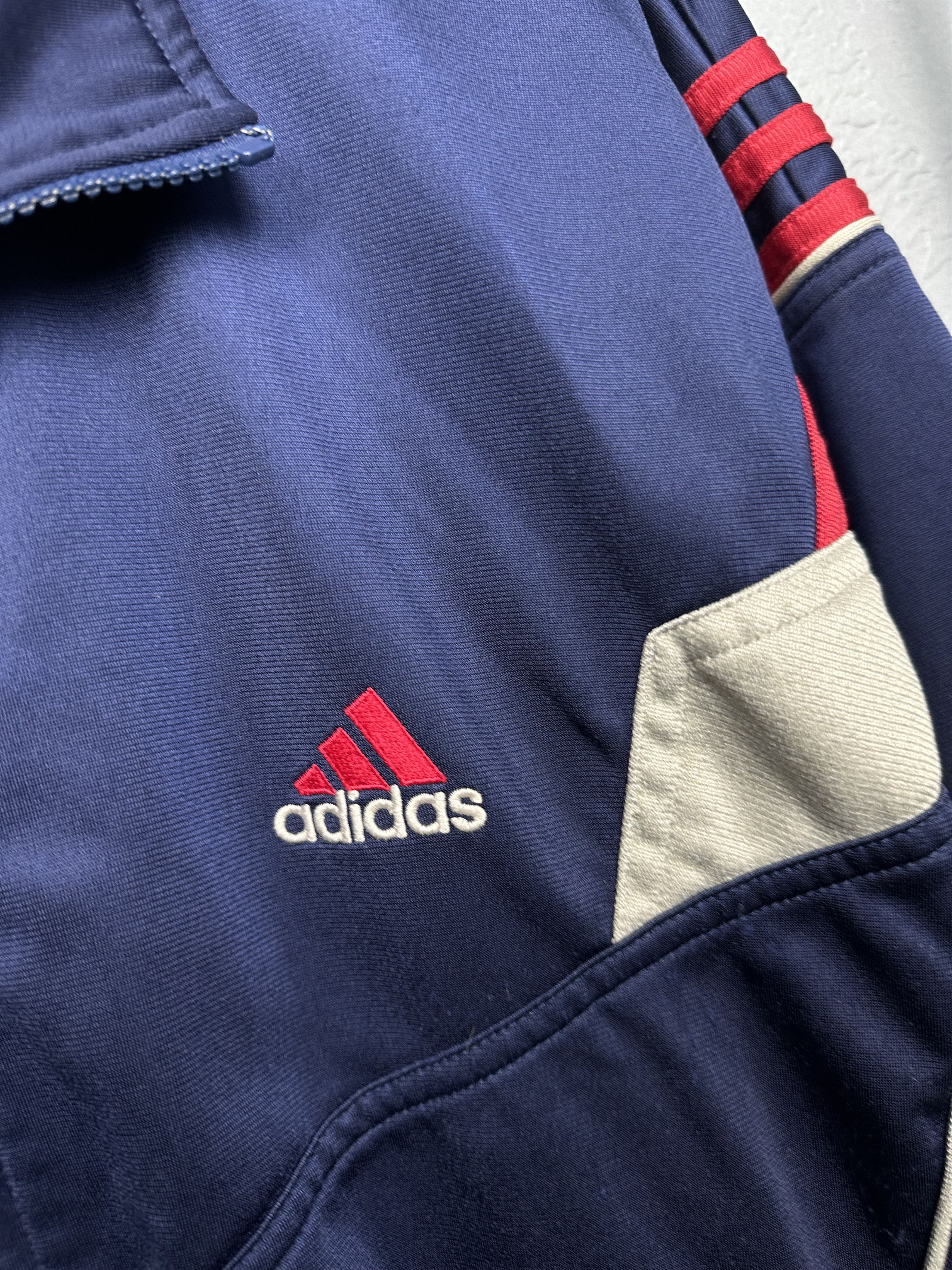 Adidas Adidas Vintage Mens Track Top Jacket Size US L / EU 52-54 / 3 - 3 Thumbnail