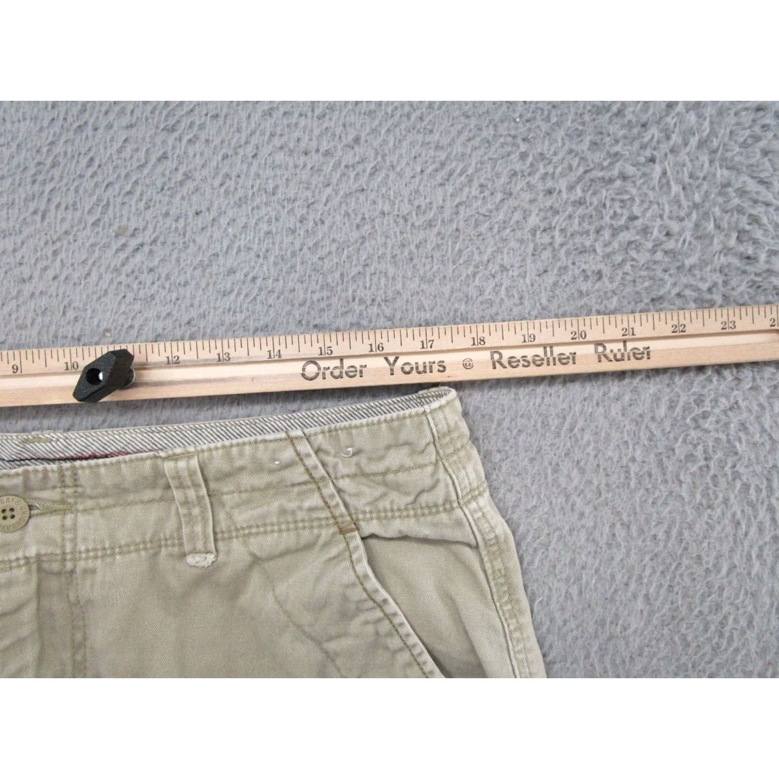 Vintage UNIONBAY Cargo Shorts Mens Beige Y2K Casual Mid Rise Size 36 Skater Grunge Size US 36 / EU 52 - 5 Thumbnail