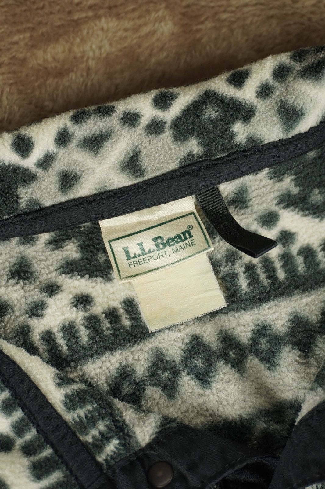 L.L. Bean Vintage LL Bean Printed Aztec Southwestern Snap Fleece Size US XL / EU 56 / 4 - 8 Thumbnail