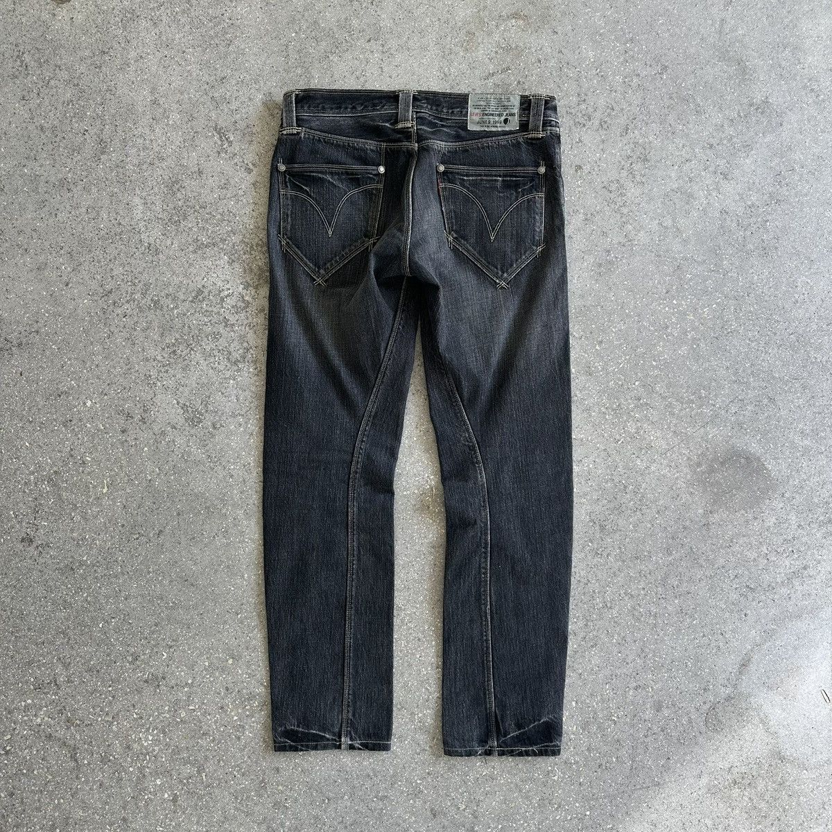 Levi's Levis Skinny Engineered Jeans Size 31" - 3 Thumbnail