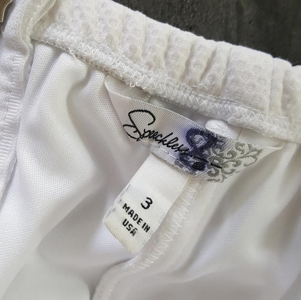 Designer White Strapless Speechless Bustier Midi Size M / US 6-8 / IT 42-44 - 3 Thumbnail