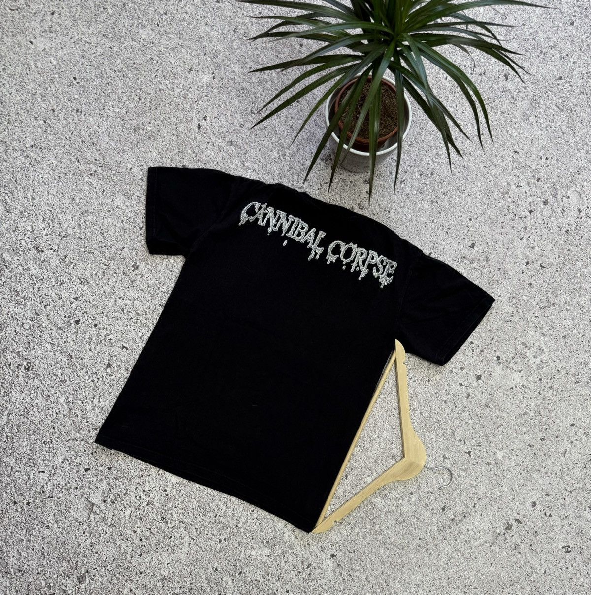 Band Tees Vintage Cannibal Corpse Butchered At Birth Rock Band T-Shirt Size US L / EU 52-54 / 3 - 2 Thumbnail
