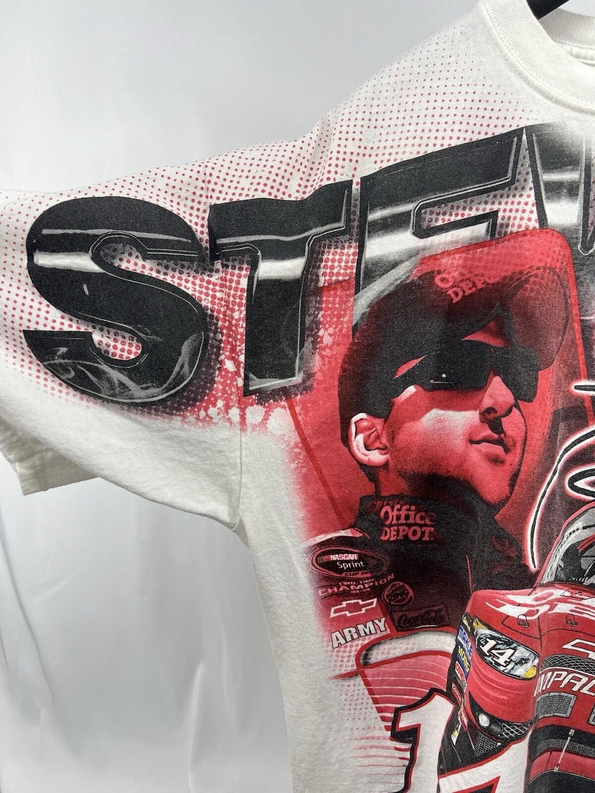 Chase Authentics Vintage Tony Stewart All Over Print NASCAR T Shirt 2XL, #TG Size US XXL / EU 58 / 5 - 2 Thumbnail