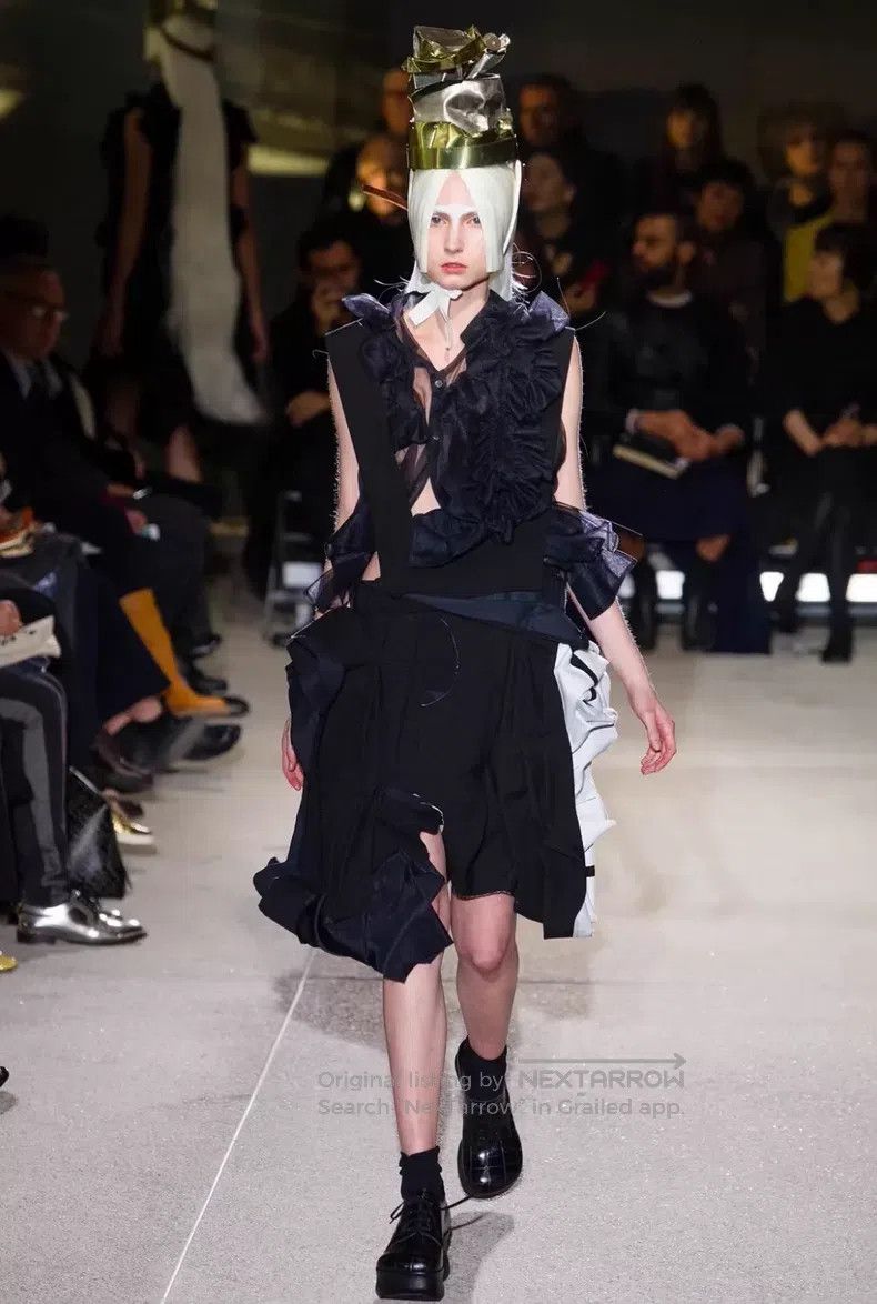 Comme des Garcons Comme des Garcons Asymmetrical sheer organza patchwork sle Size S / US 4 / IT 40 - 2 Thumbnail