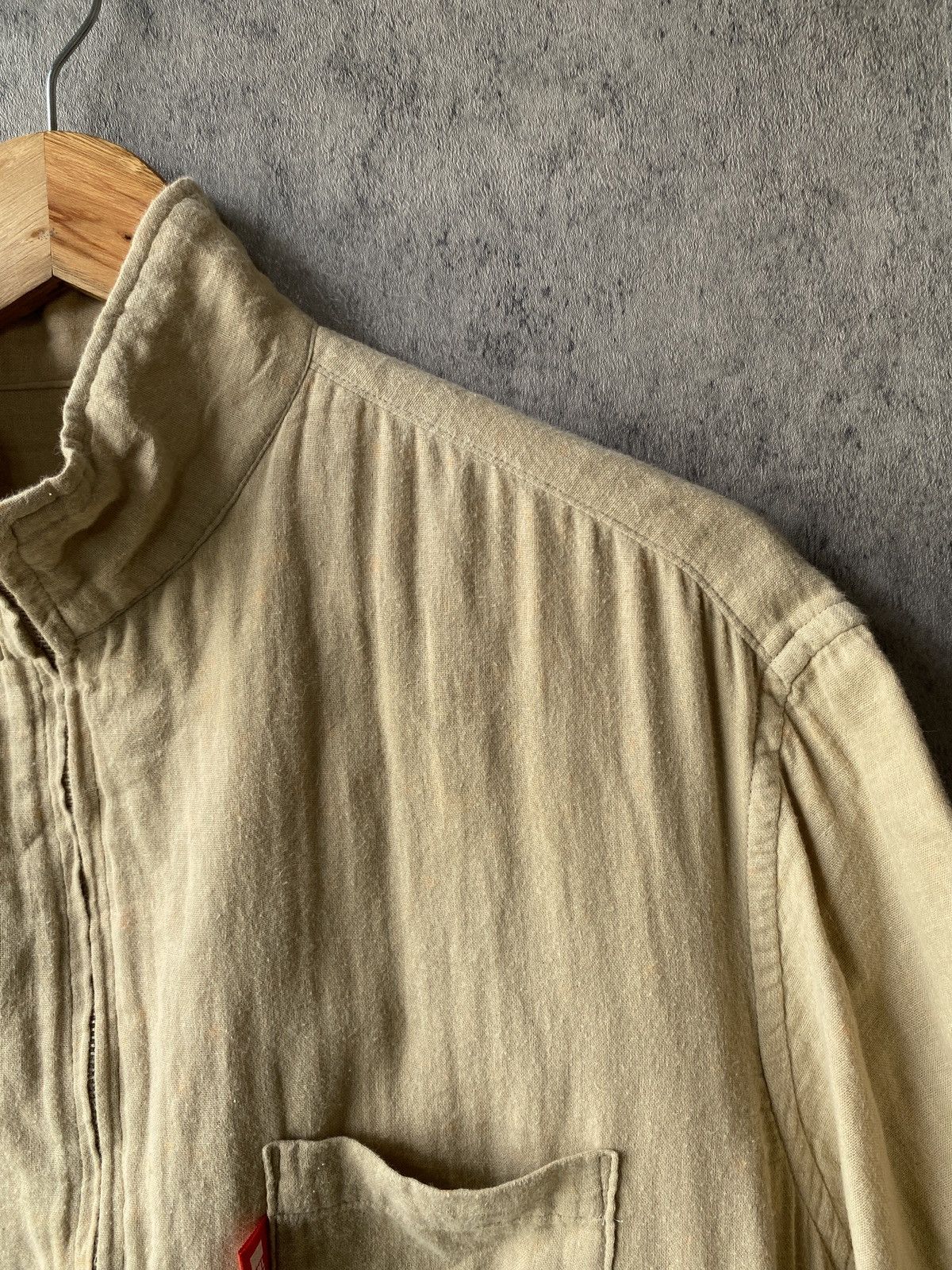 Yohji Yamamoto WXYZ By Yohji Yamamoto Zipper Shirt Size US L / EU 52-54 / 3 - 11 Thumbnail