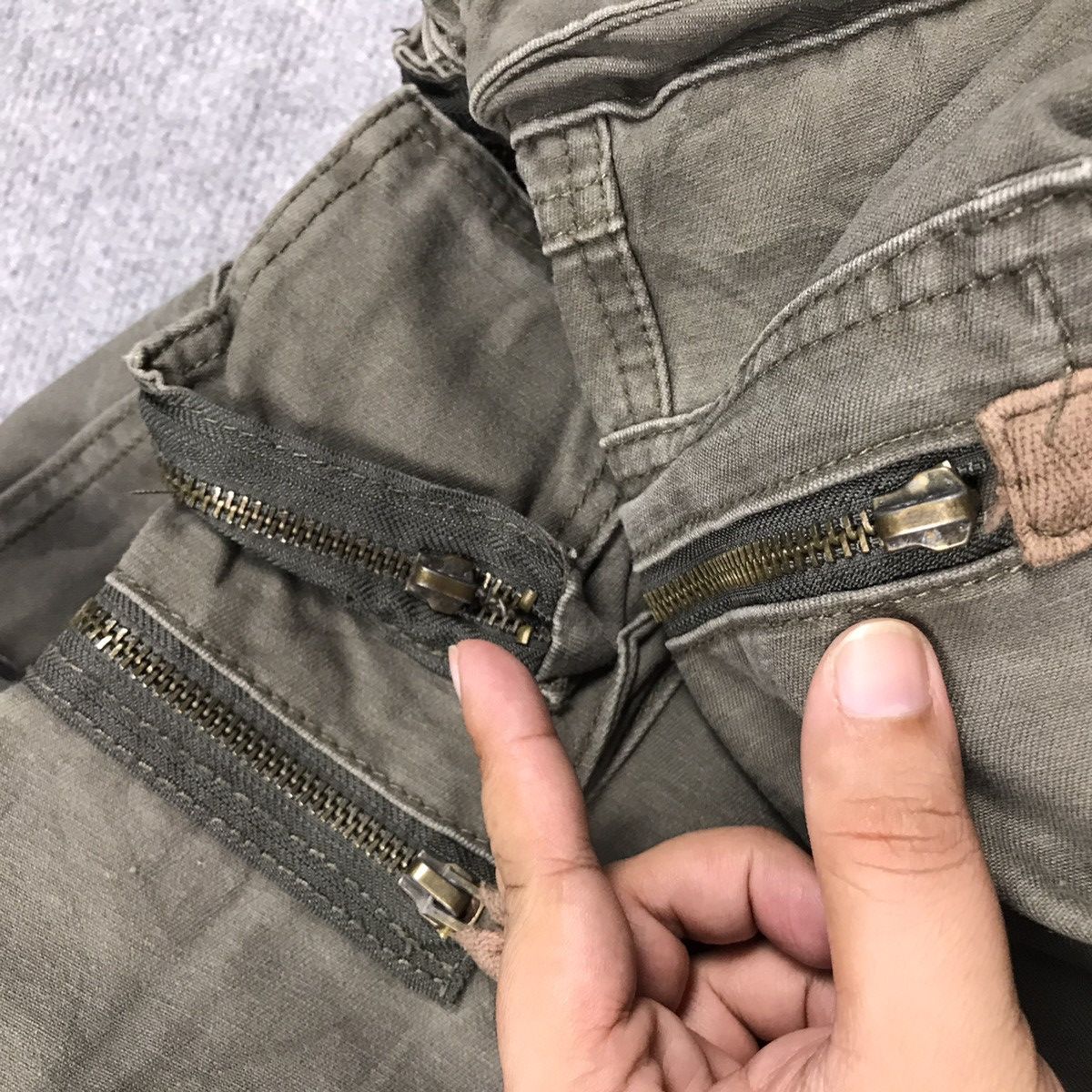 Japanese Brand × Vintage CARGO CREATOR CARGO POCKET TACTICAL BAGGY PANTS Size US 30 / EU 46 - 17 Thumbnail