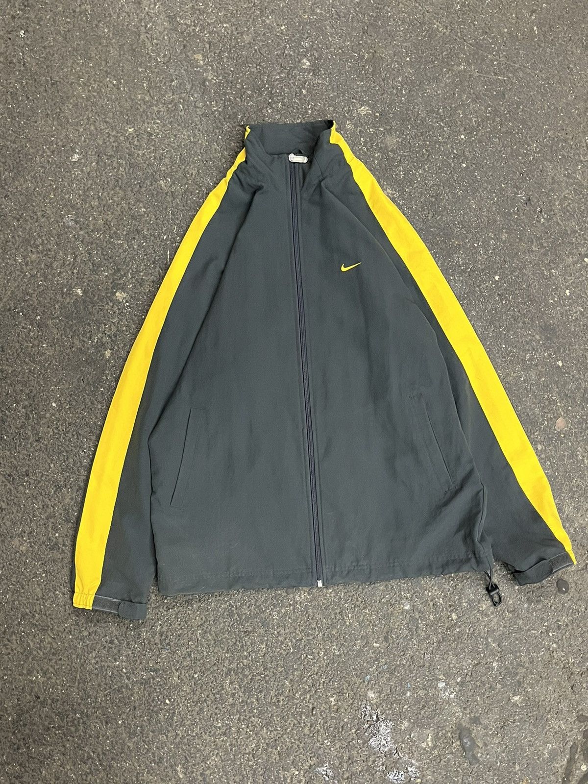 Nike × Vintage Nike zip up track jacket y2k hype sporty vintage streetwear Size US L / EU 52-54 / 3 - 1 Thumbnail