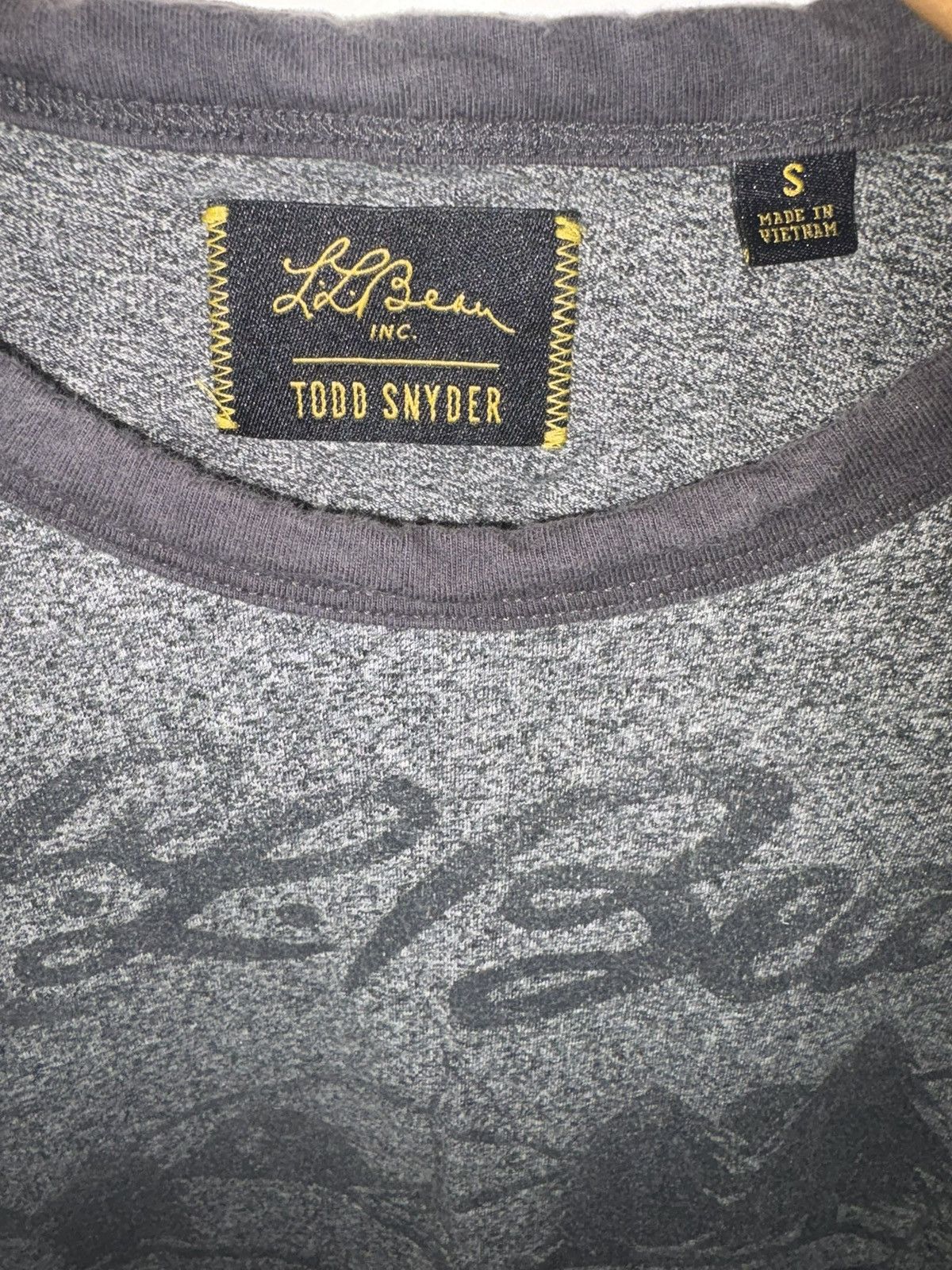 L.L. Bean × Todd Snyder L.L.Bean Todd Snyder Maine T-Shirt Small Size US S / EU 44-46 / 1 - 3 Thumbnail