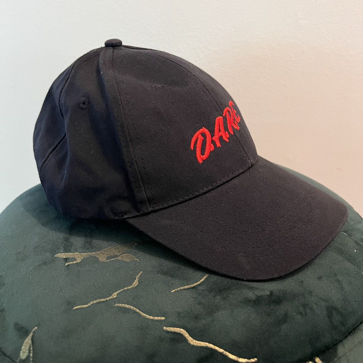 D.A.R.E Vintage DARE Black Strapback Hat Size ONE SIZE - 4 Thumbnail