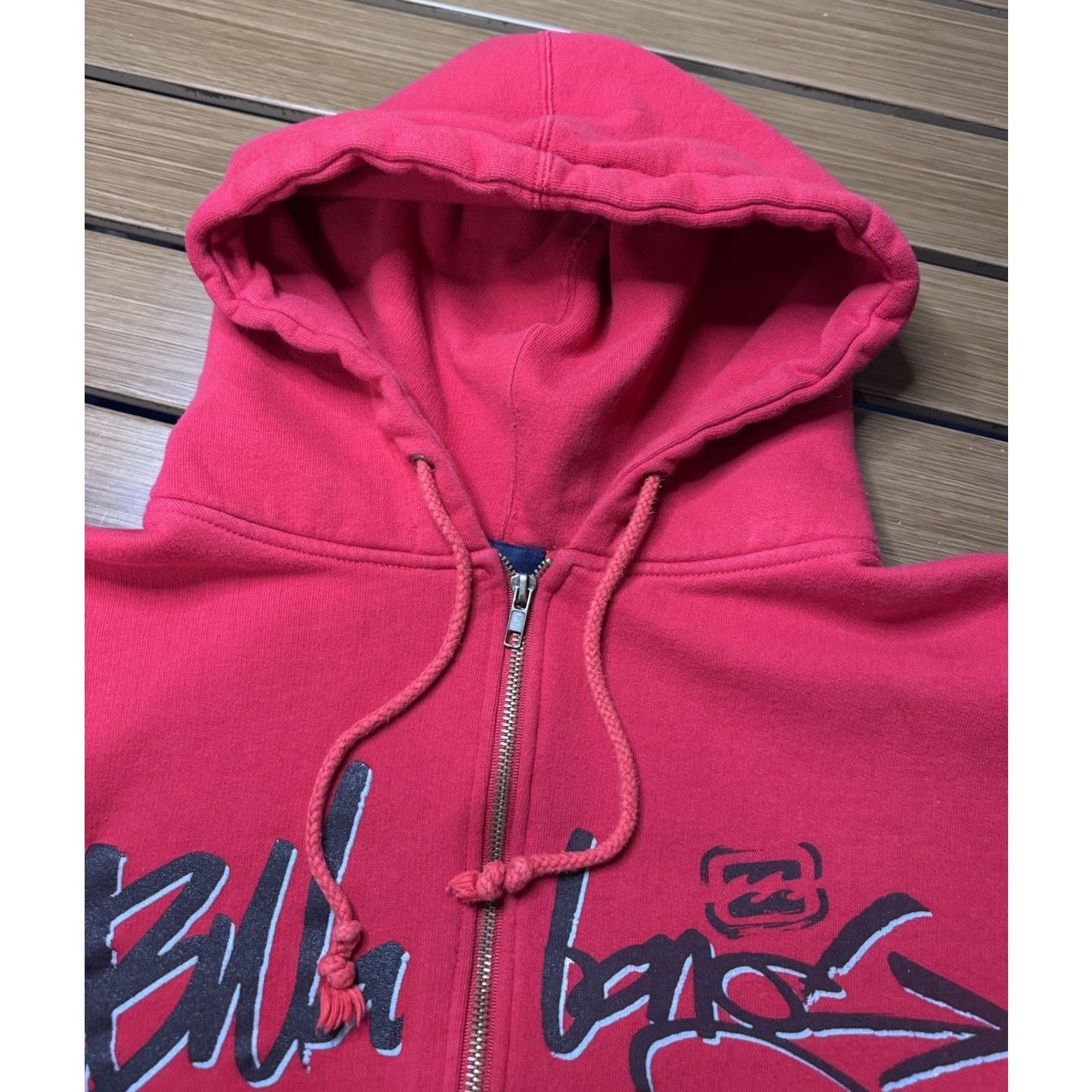 Billabong Vintage Y2K Billabong Hoodie Logo Spellout Mens Large Boxy Size US L / EU 52-54 / 3 - 10 Thumbnail