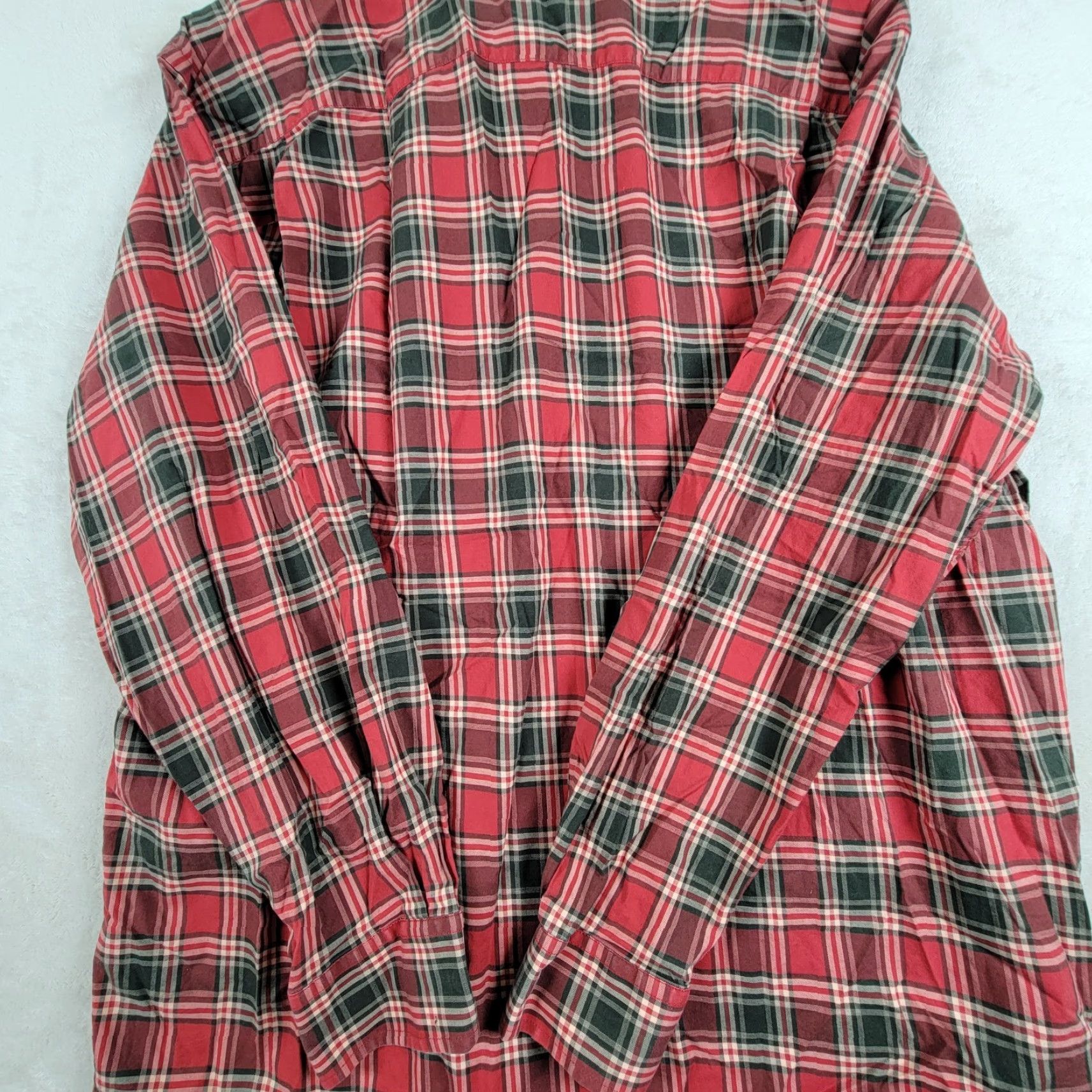 Orvis Orvis Shirt Long Sleeve Button-Down Mens Large Plaid 100% Cotton Red Size US L / EU 52-54 / 3 - 5 Thumbnail