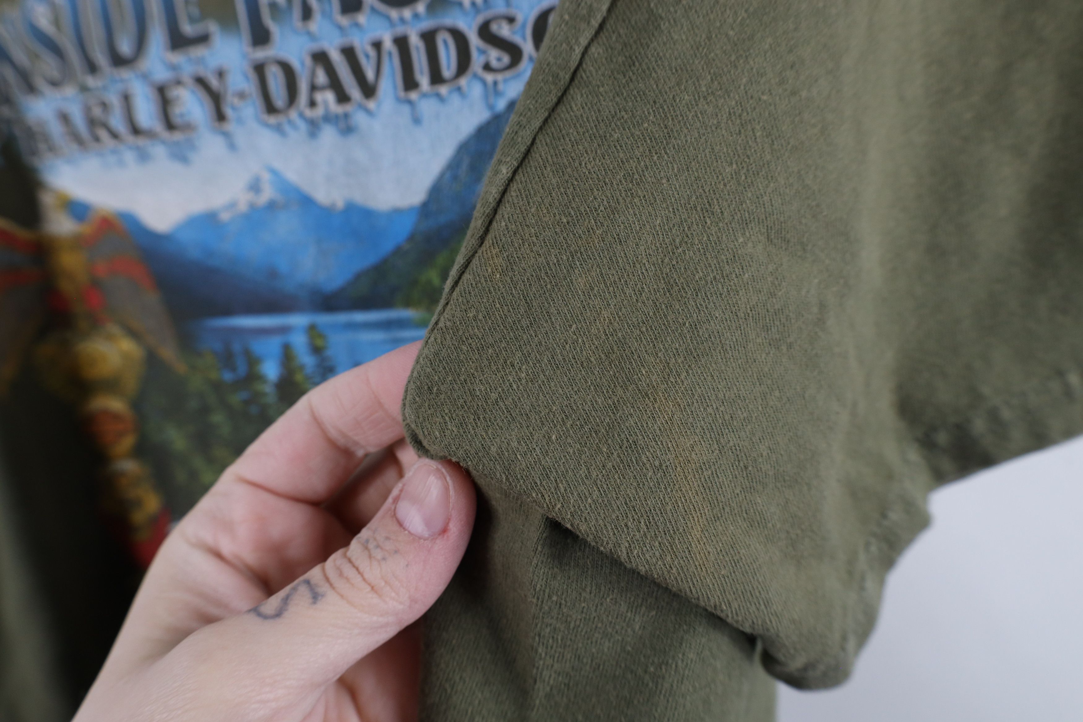 Harley Davidson × Vintage Vintage Y2K 2006 Harley Davidson Passage Alaska T-Shirt USA Size US L / EU 52-54 / 3 - 10 Thumbnail