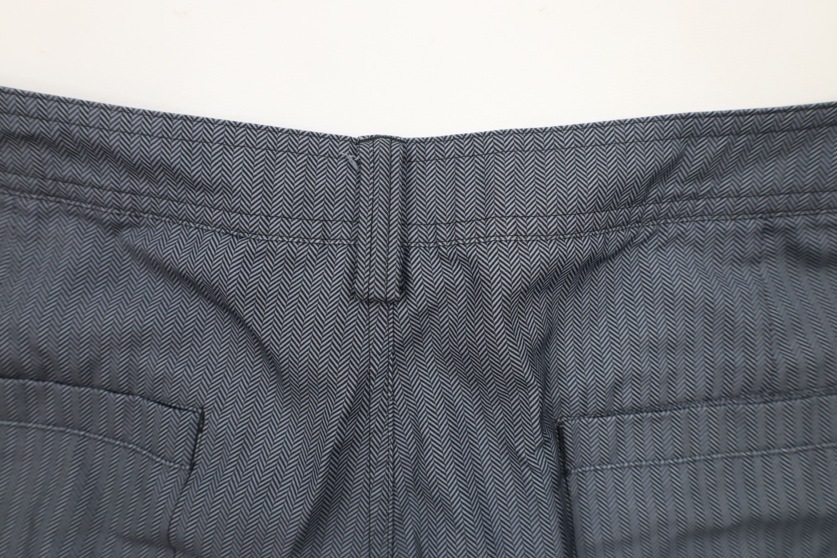 Puma × Vintage Puma Golf Front Golfing Golf Chino Shorts Gray Herringbone Size US 38 / EU 54 - 13 Thumbnail
