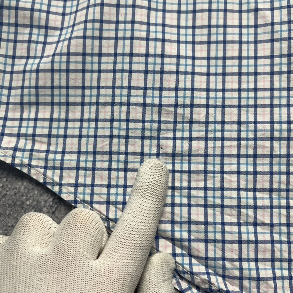 Polo Ralph Lauren × Vintage Ralph Lauren Checkered Shirt Button Down Short Sleeve Luxury Size US XXL / EU 58 / 5 - 6 Thumbnail