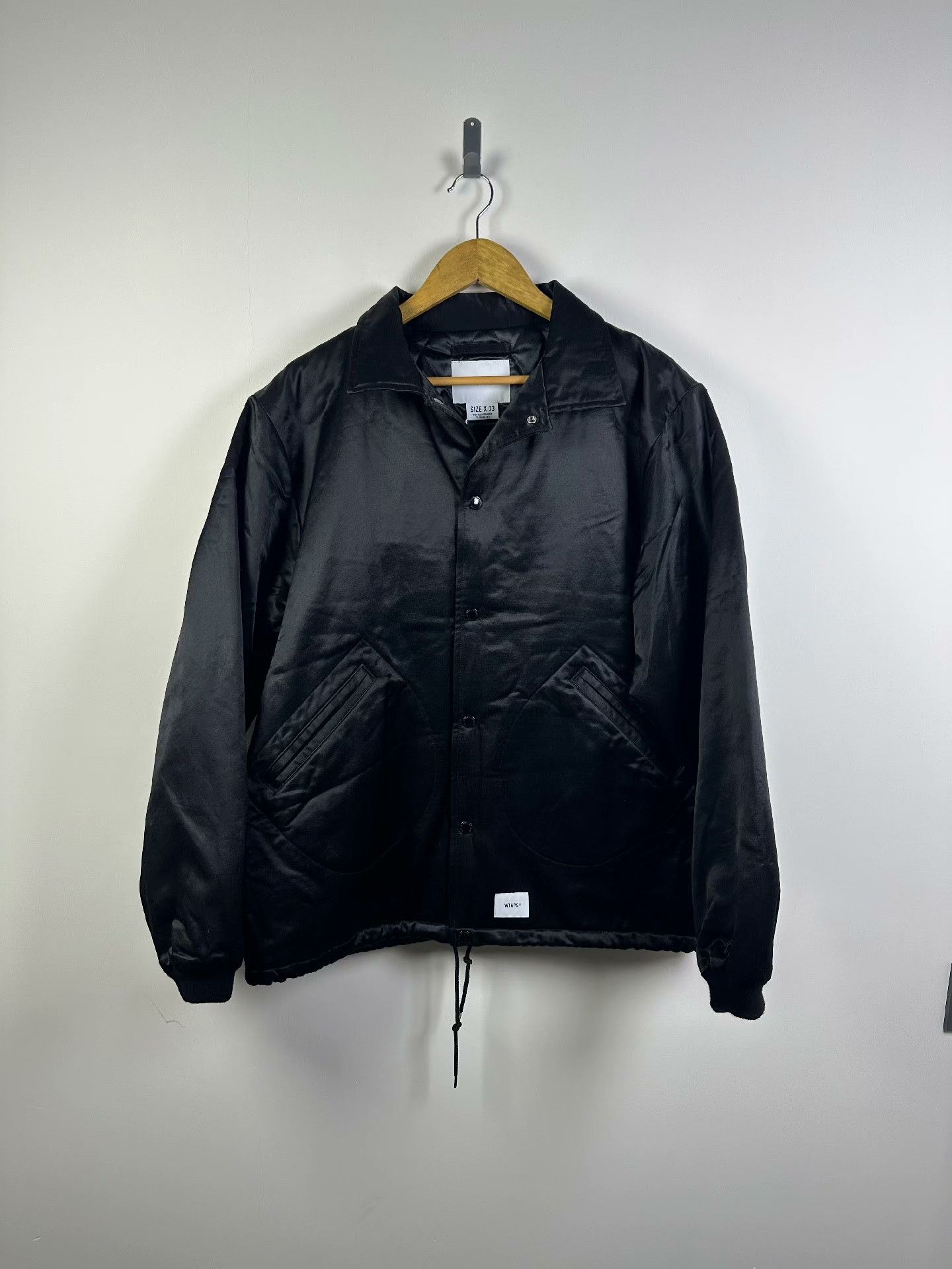 Wtaps WTAPS Black Jacket Size 03 Size US L / EU 52-54 / 3 - 1 Thumbnail